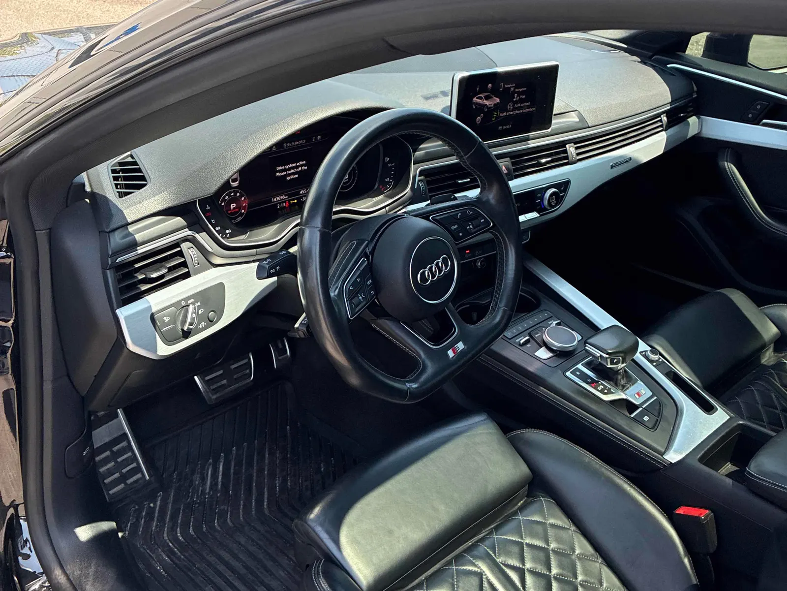 Interior driver side