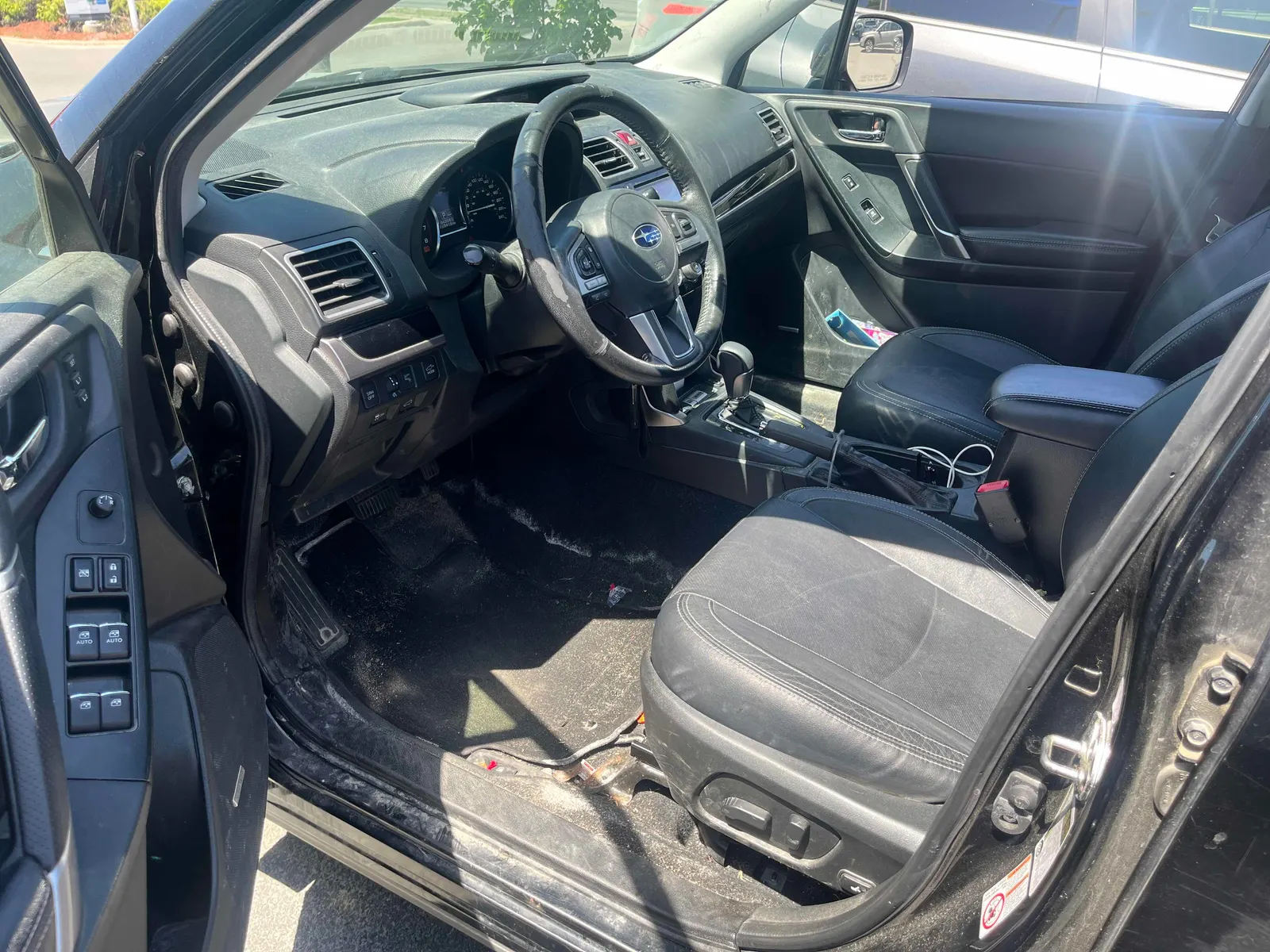 Interior driver side