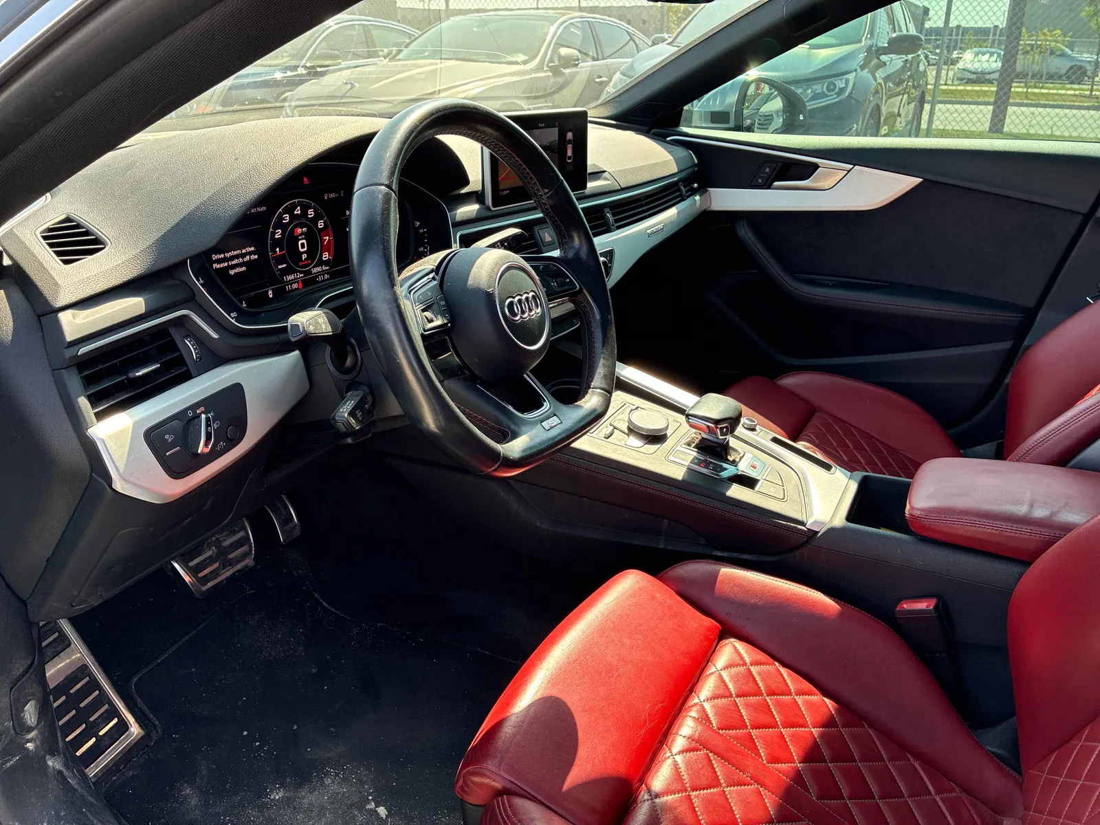 Interior driver side