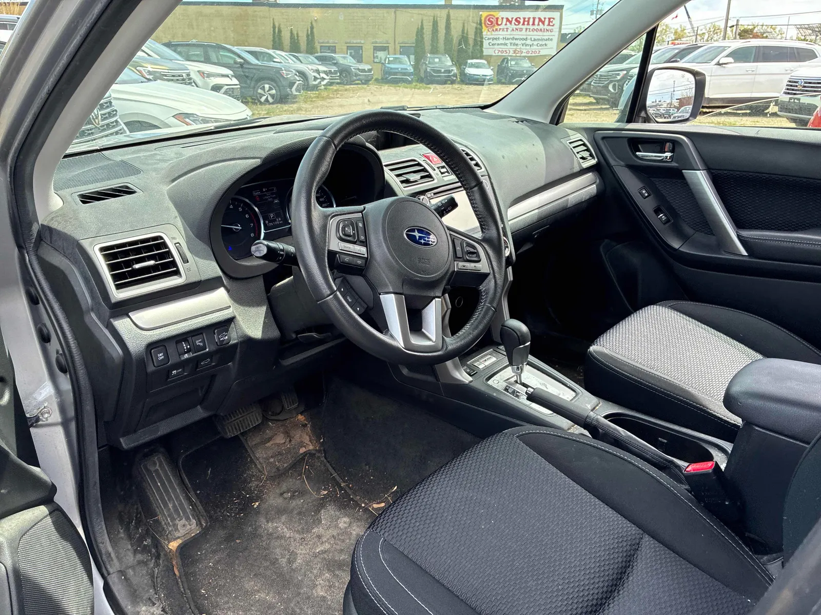 Interior driver side