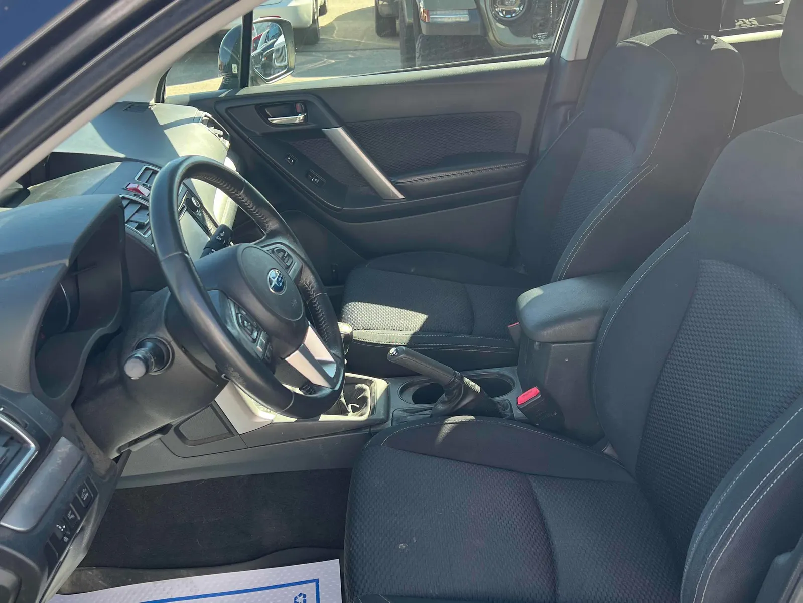 Interior driver side