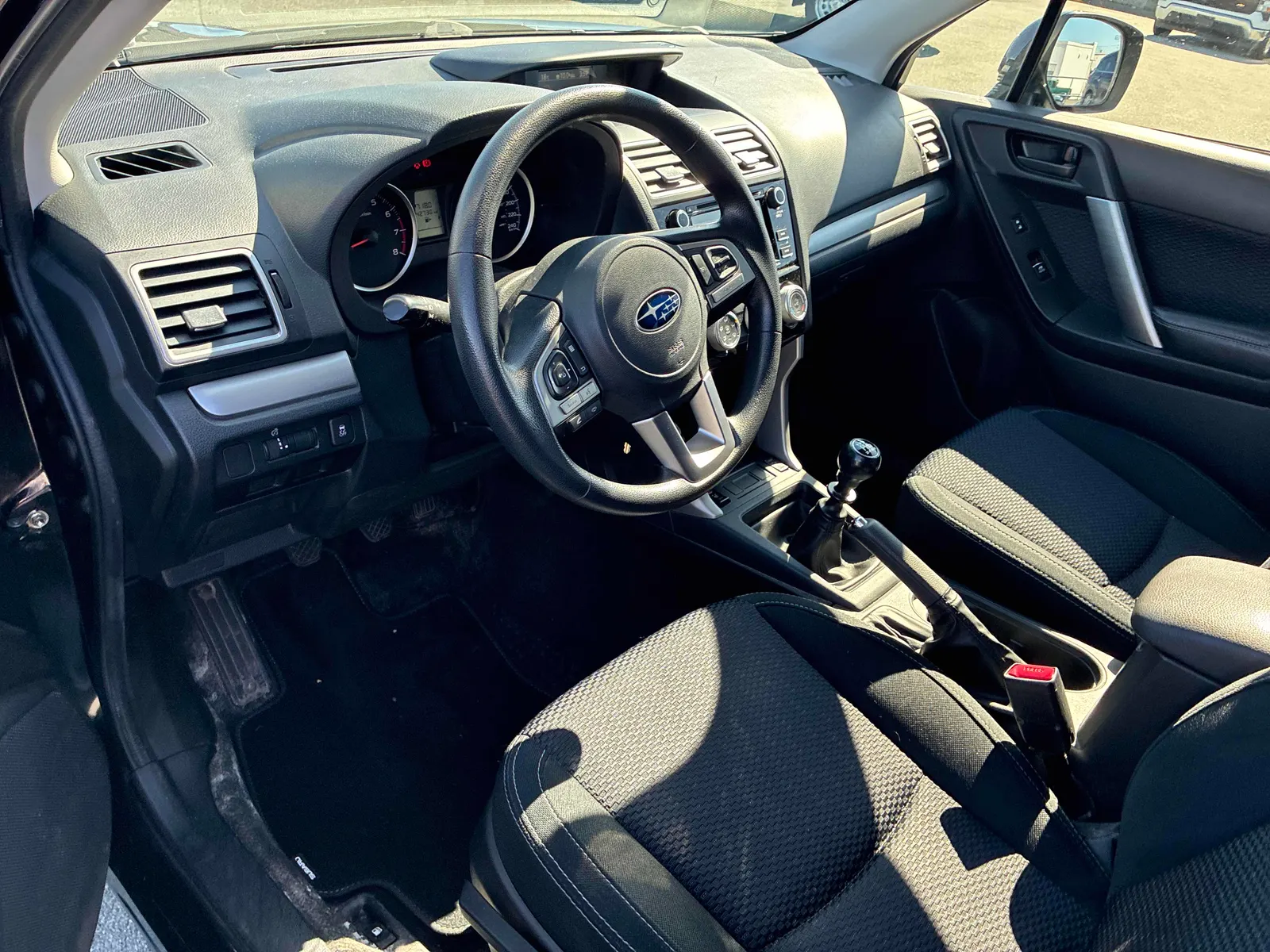 Interior driver side