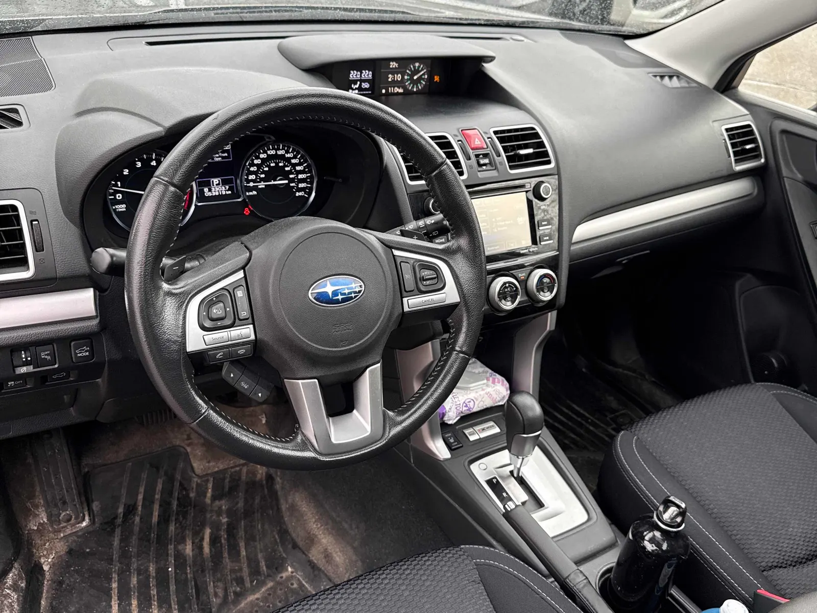 Interior driver side