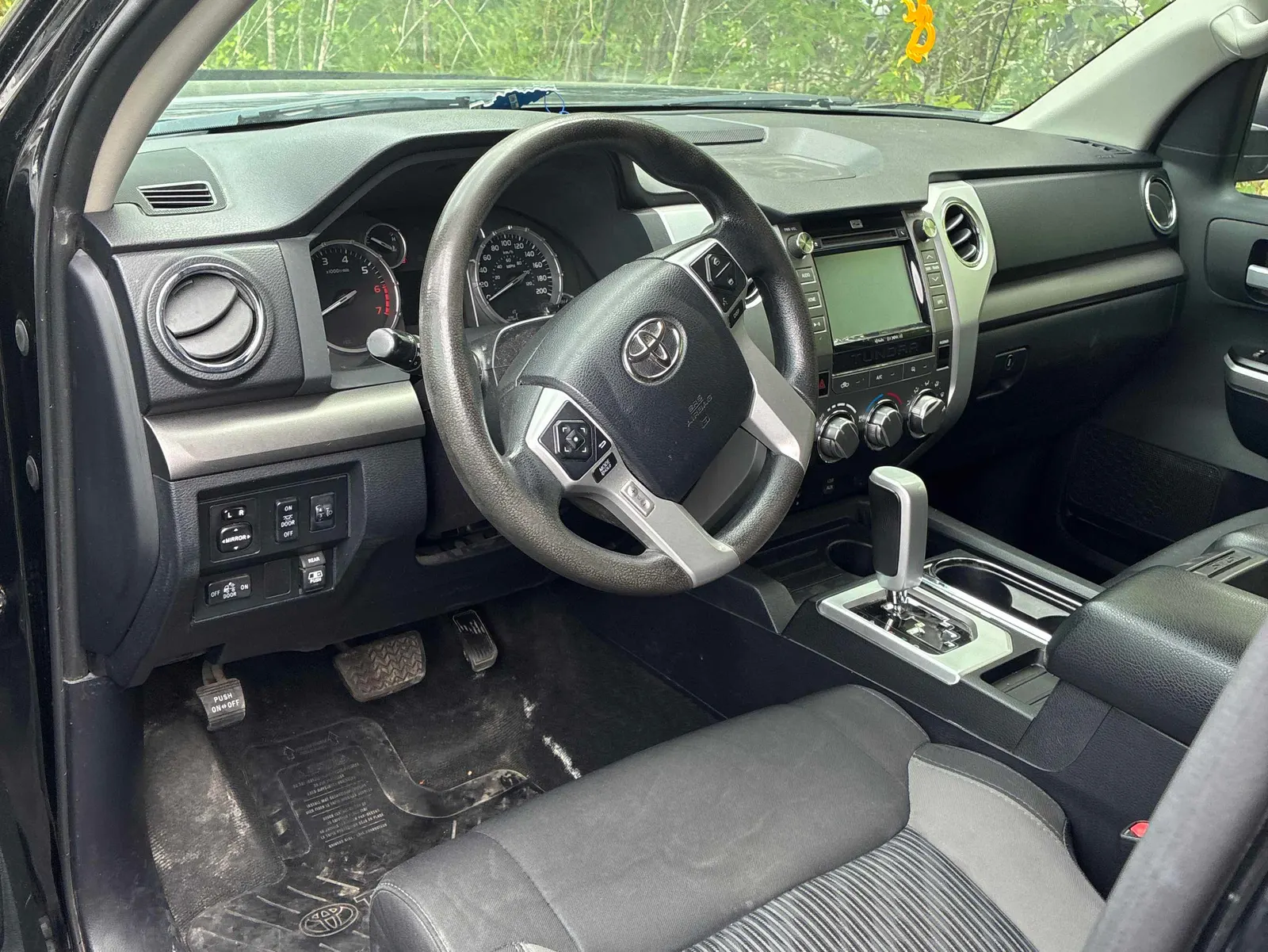 Interior driver side