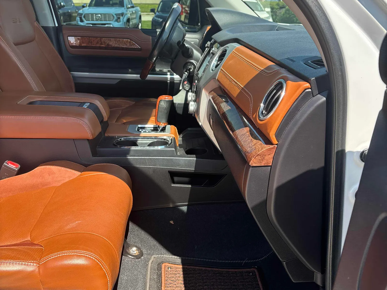 Interior driver side