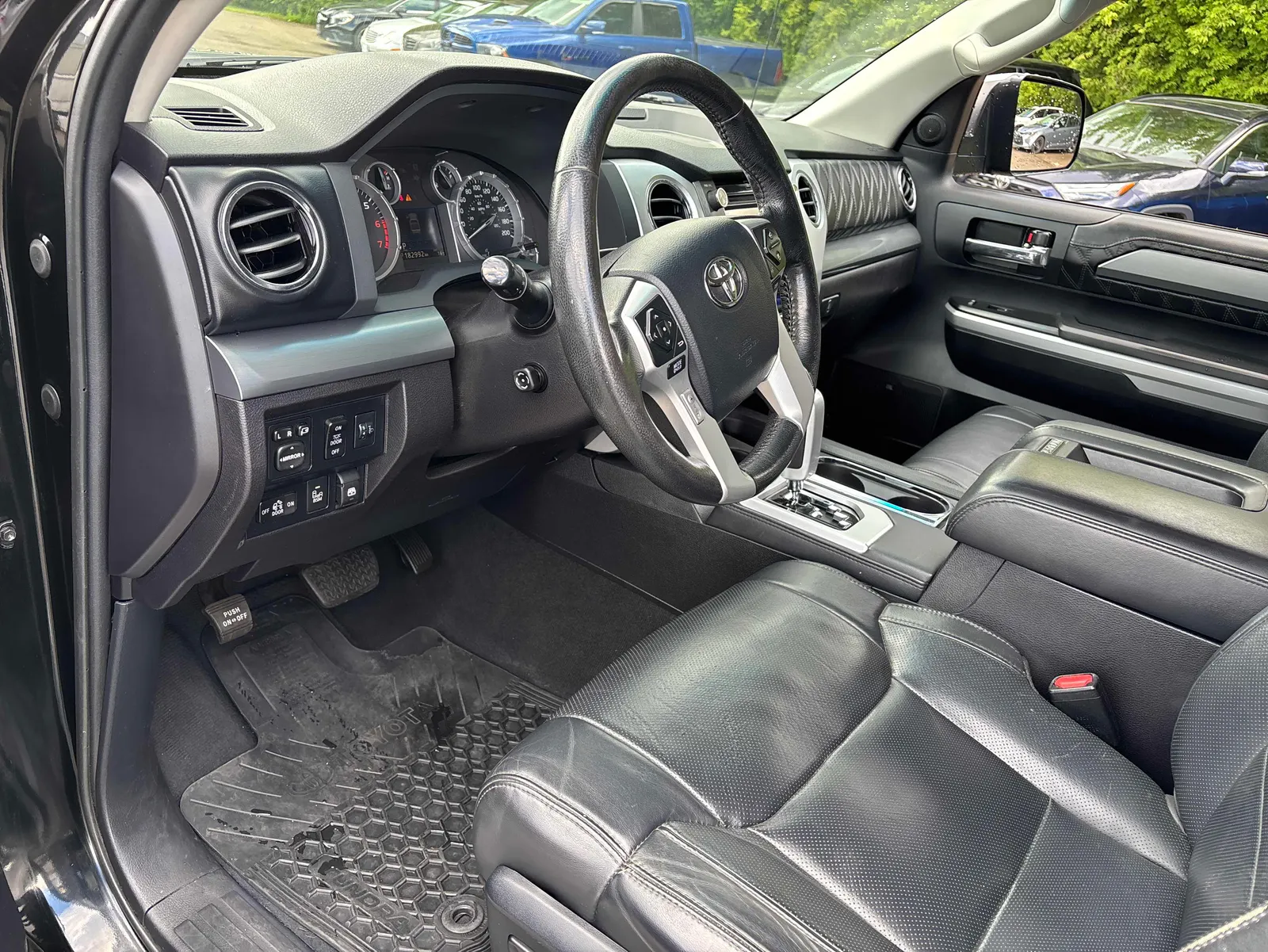 Interior driver side