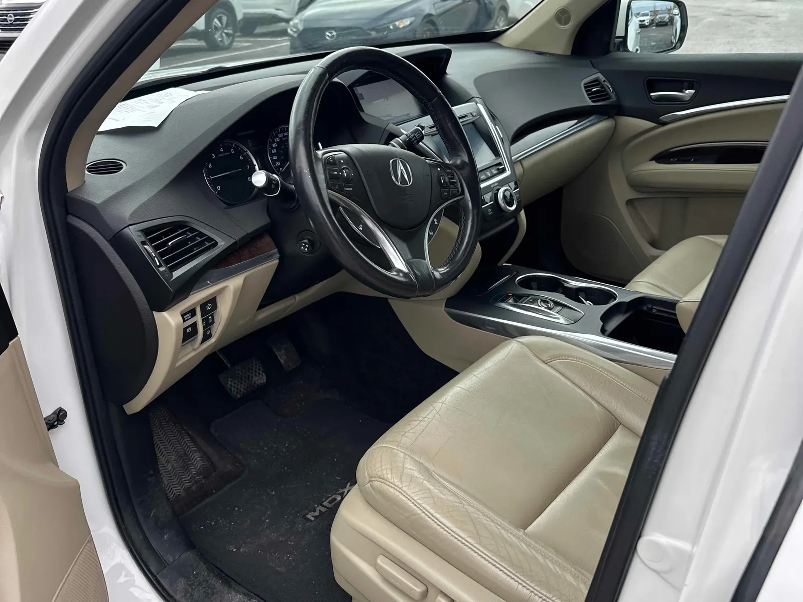 Interior driver side
