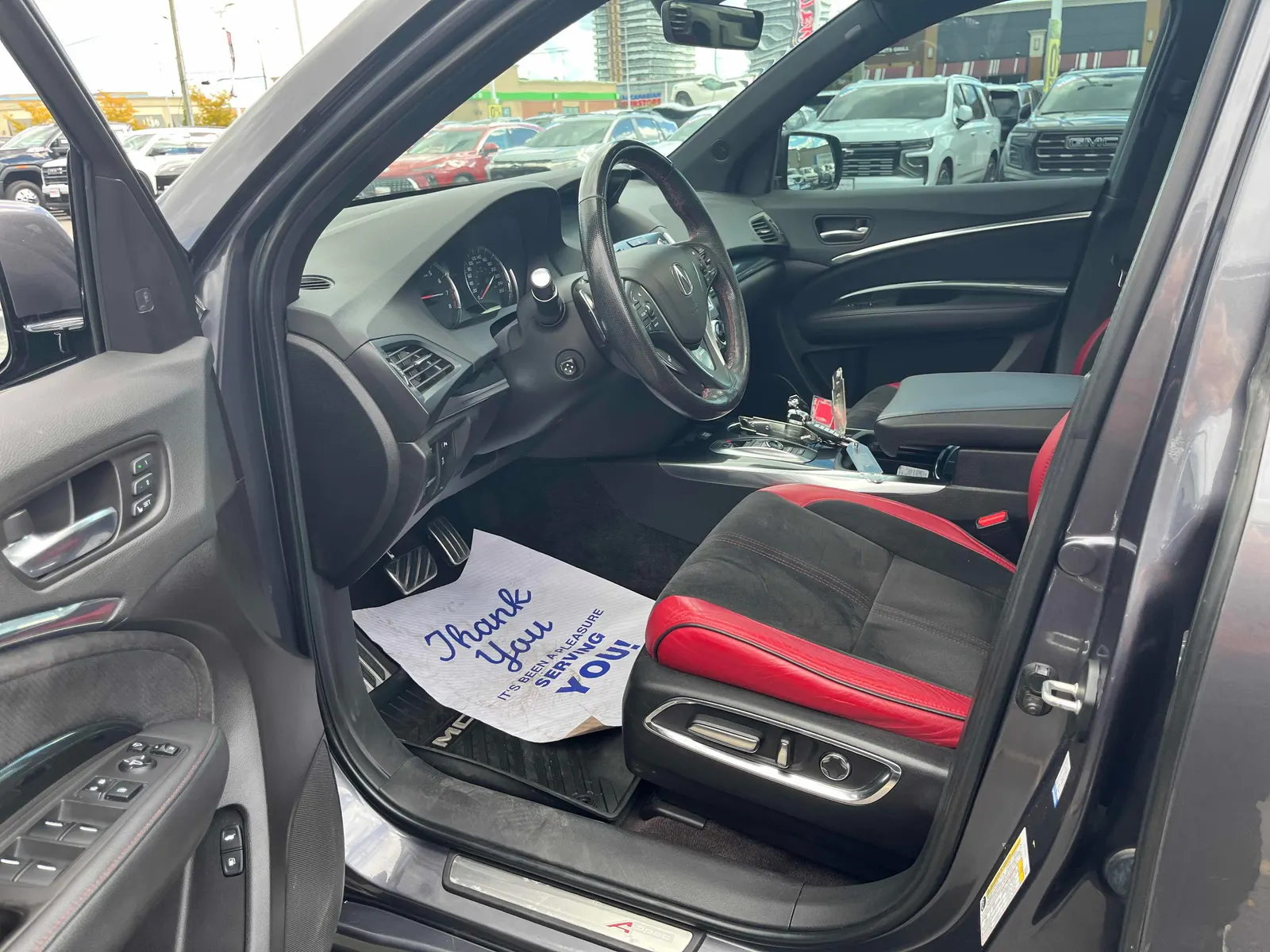 Interior driver side