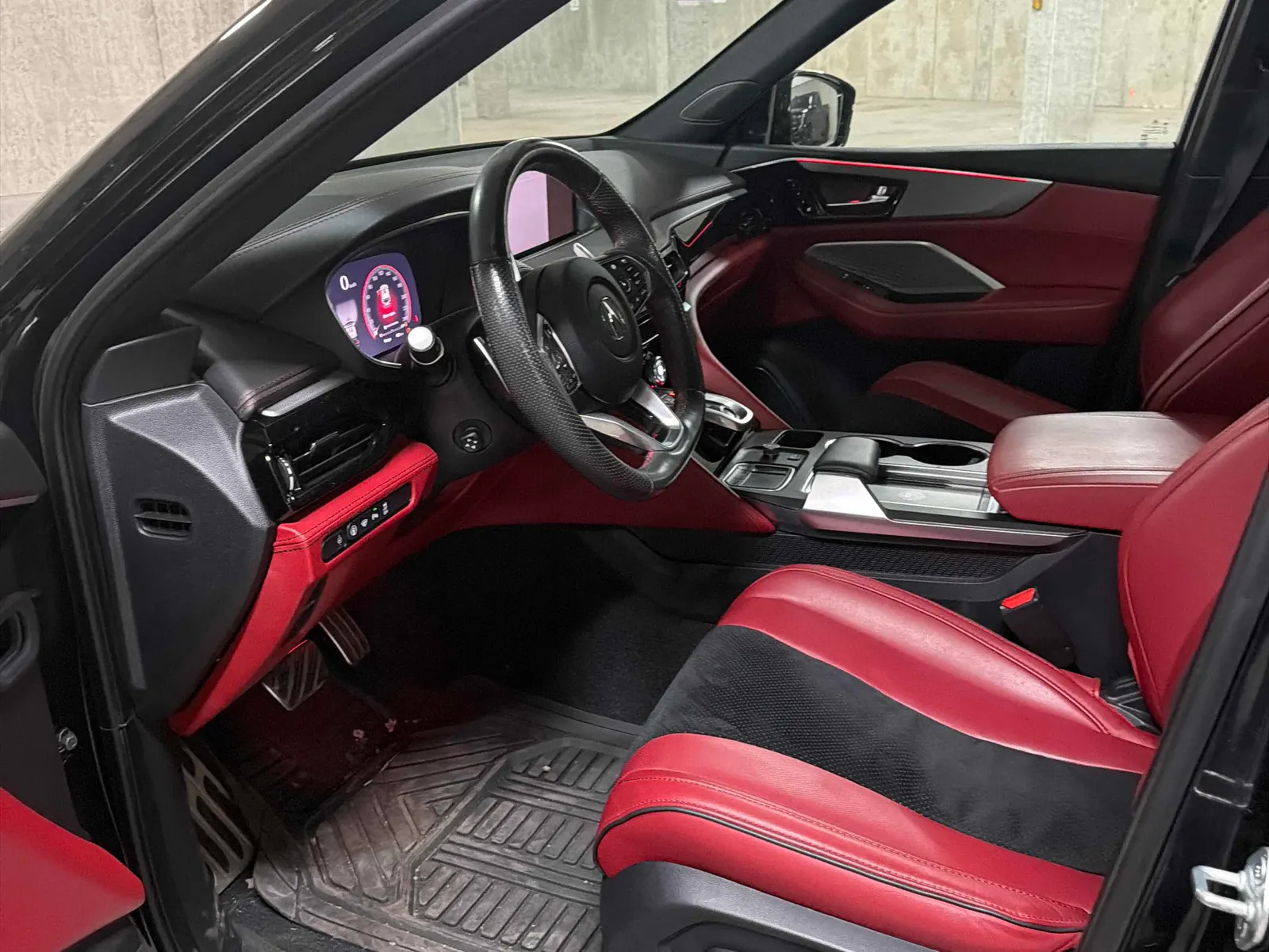 Interior driver side