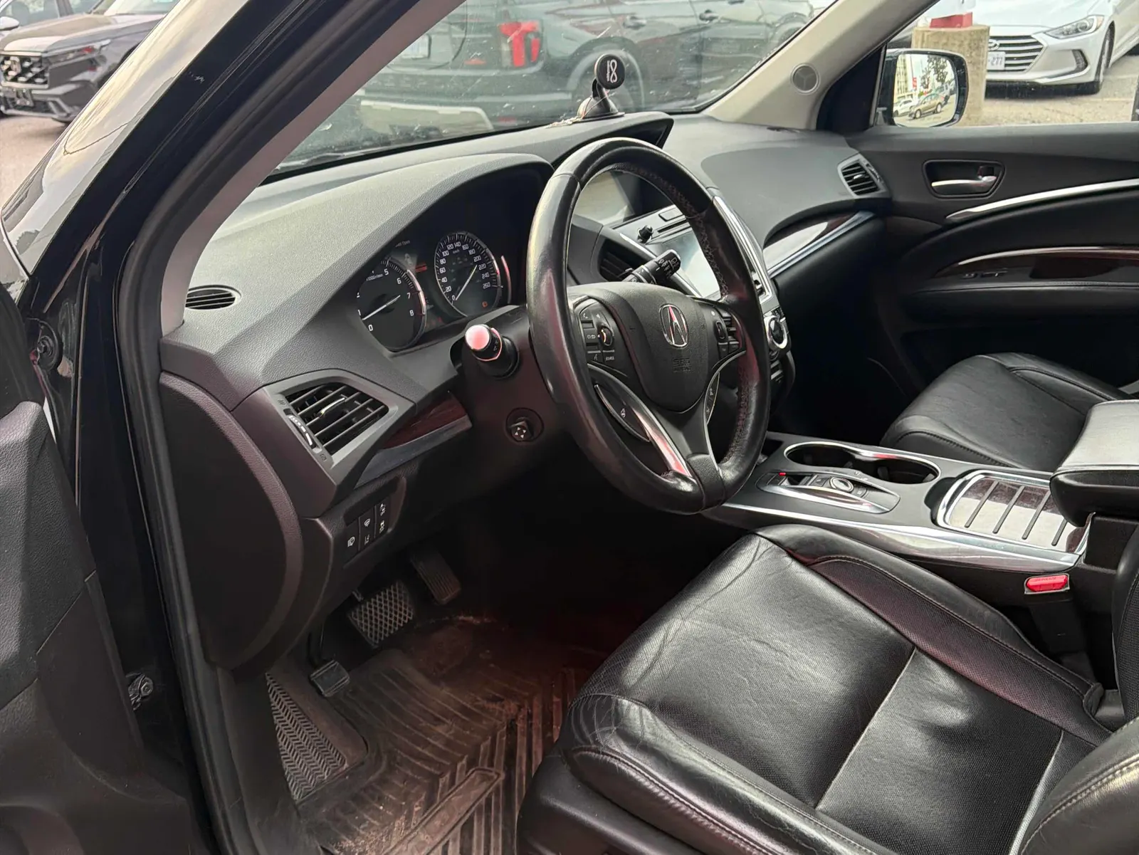 Interior driver side