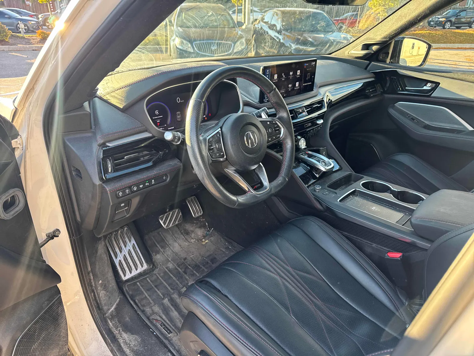 Interior driver side