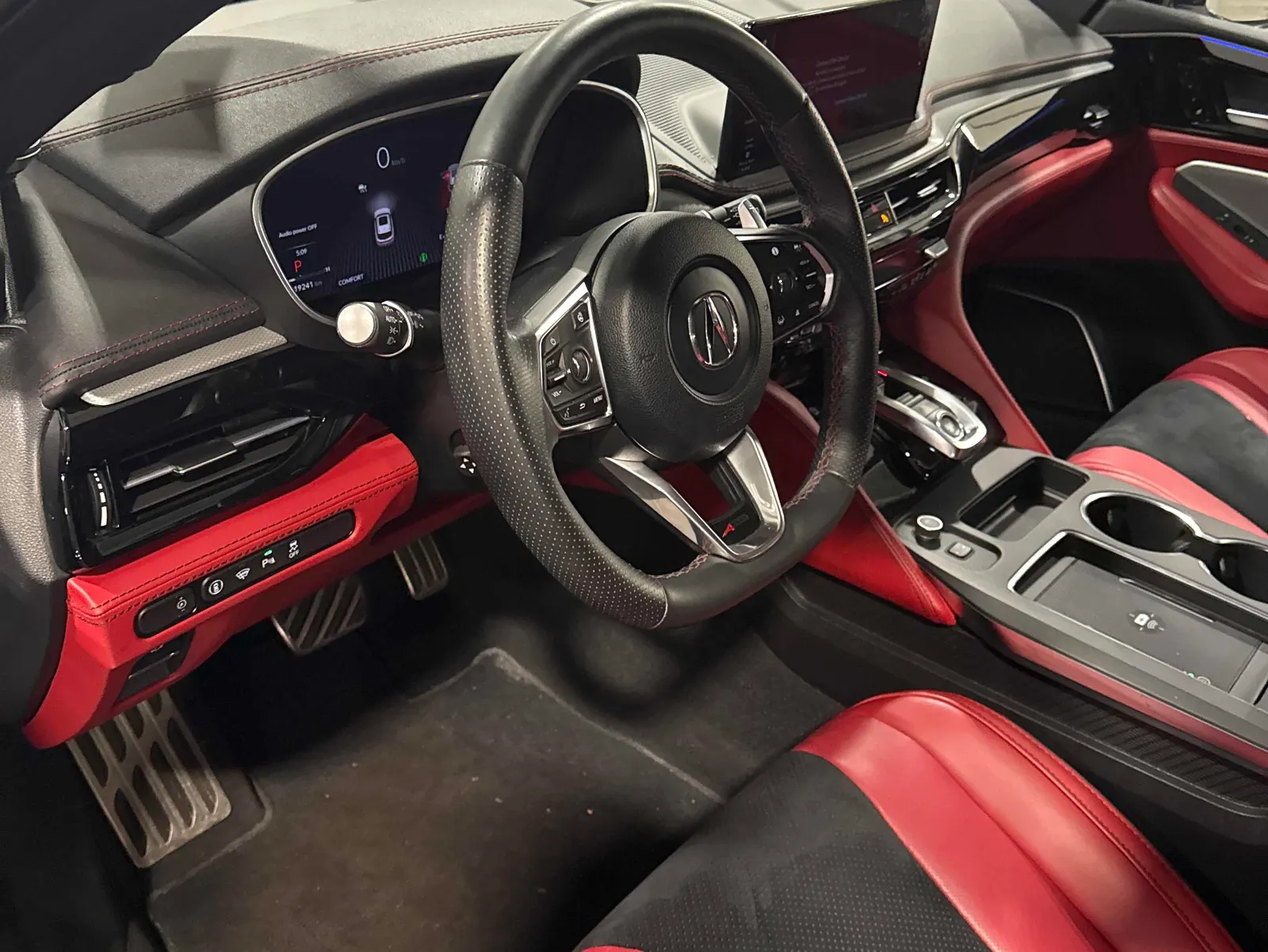 Interior driver side