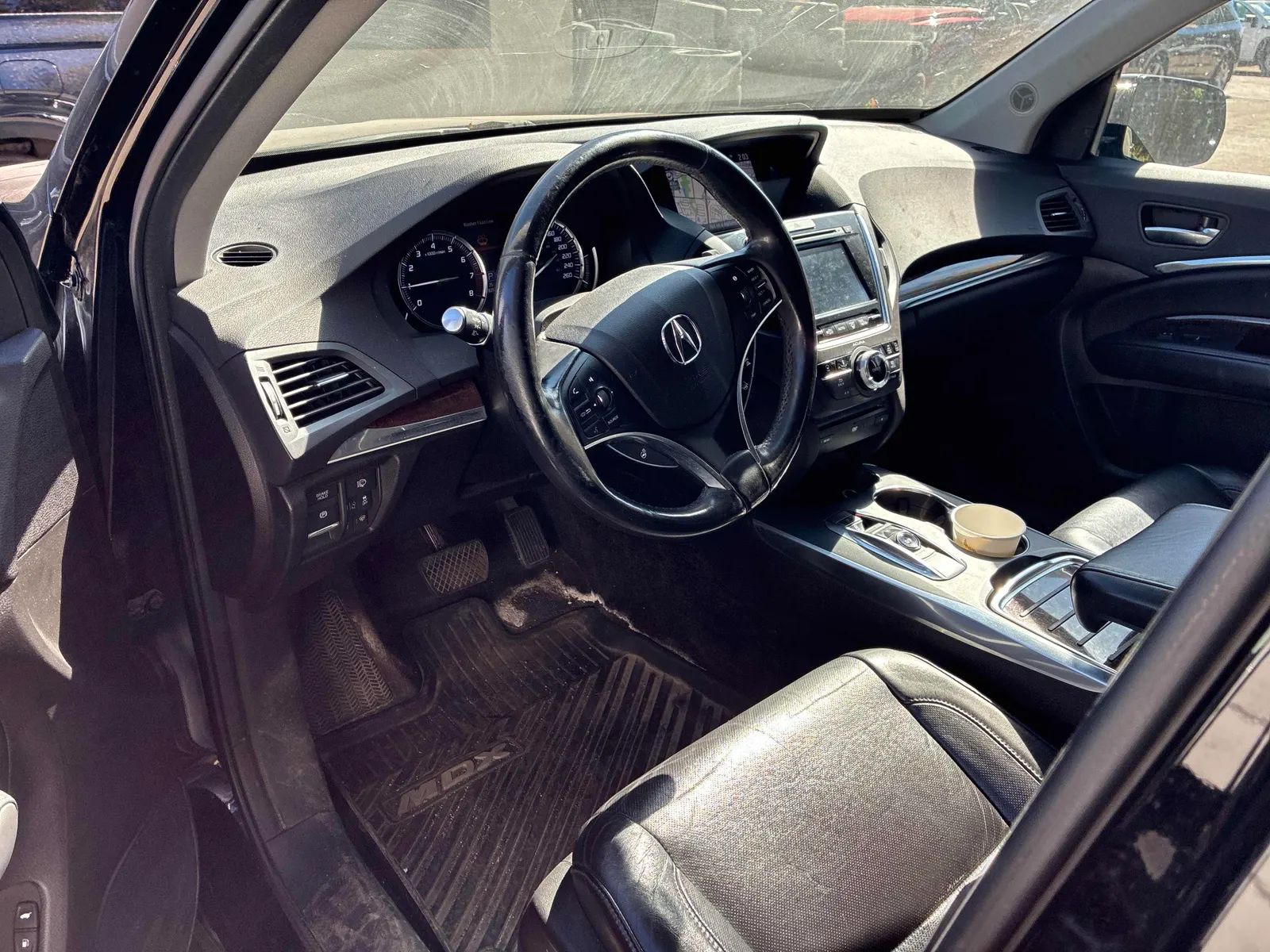 Interior driver side