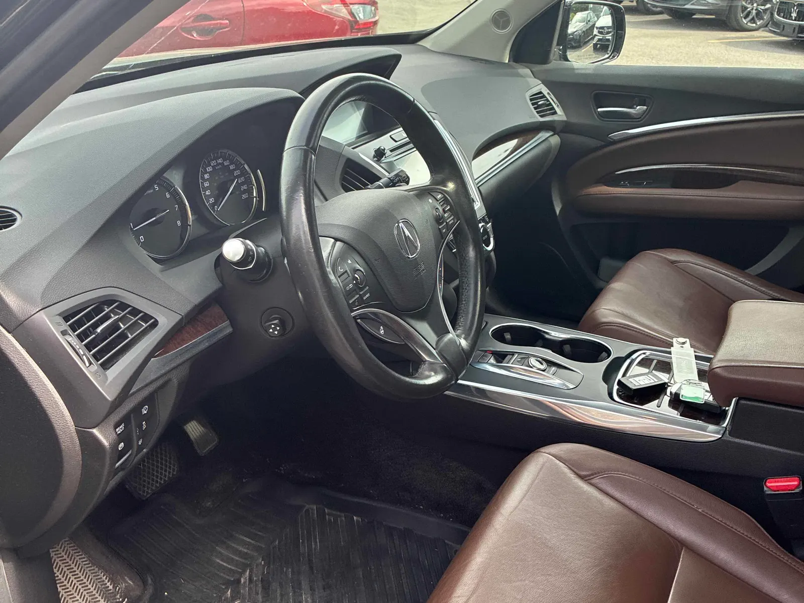 Interior driver side