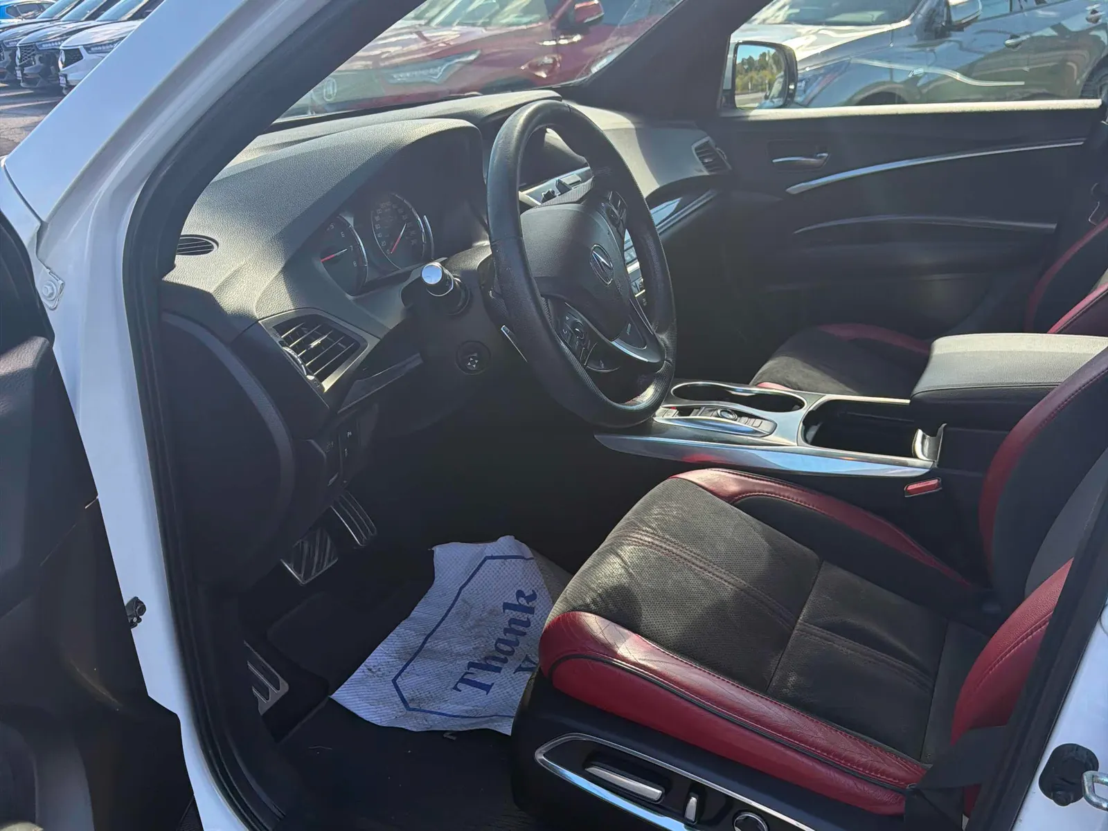 Interior driver side
