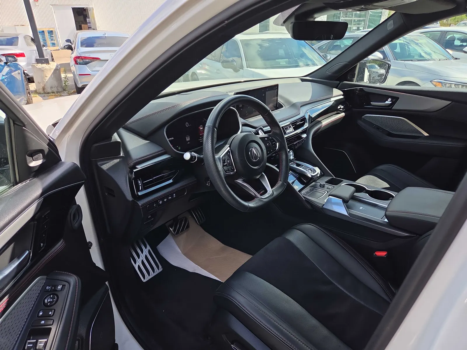 Interior driver side