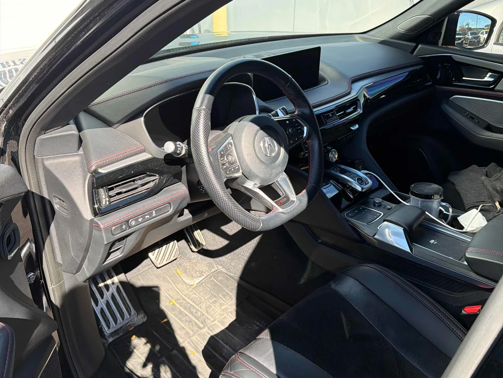 Interior driver side