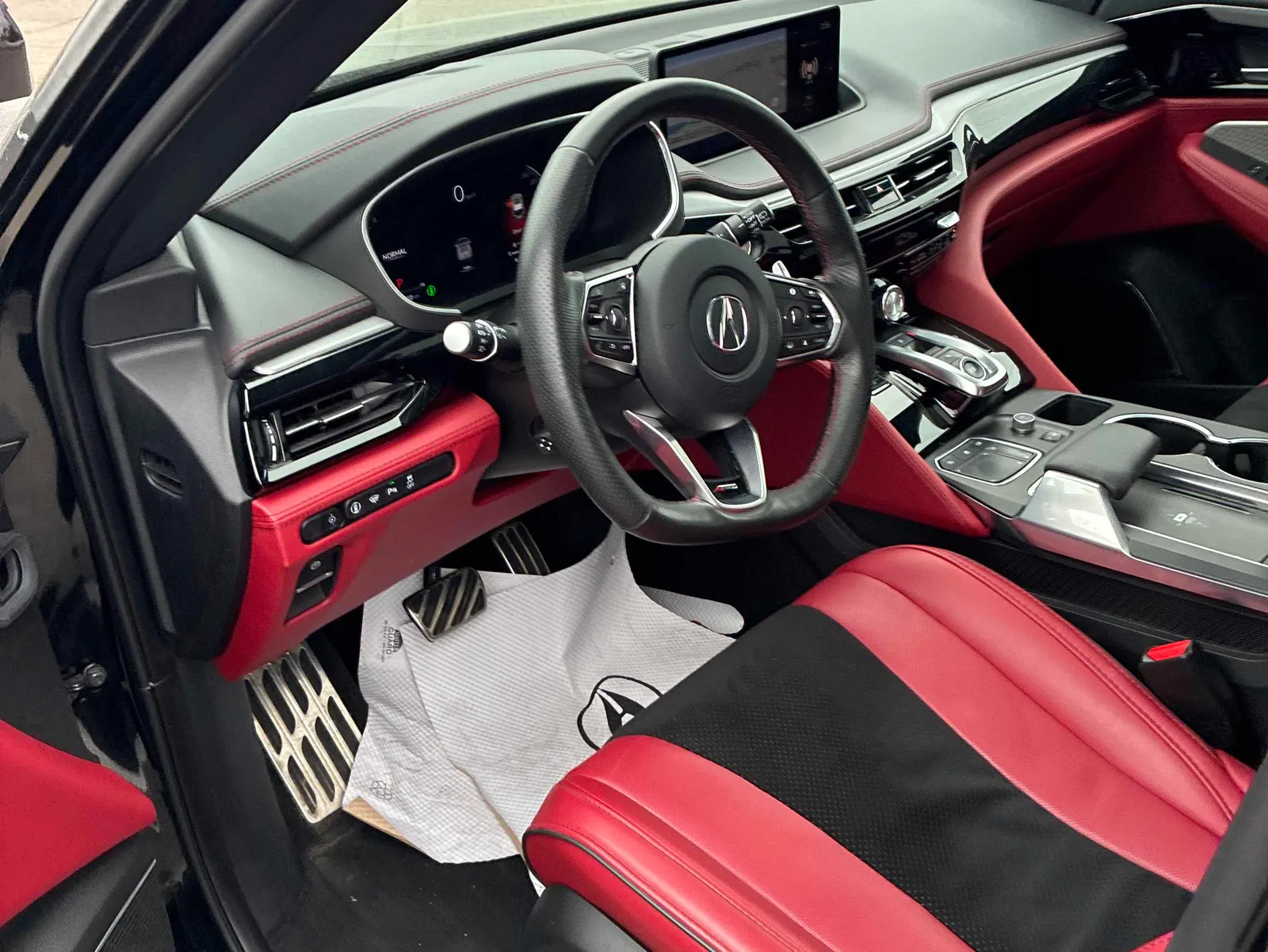 Interior driver side