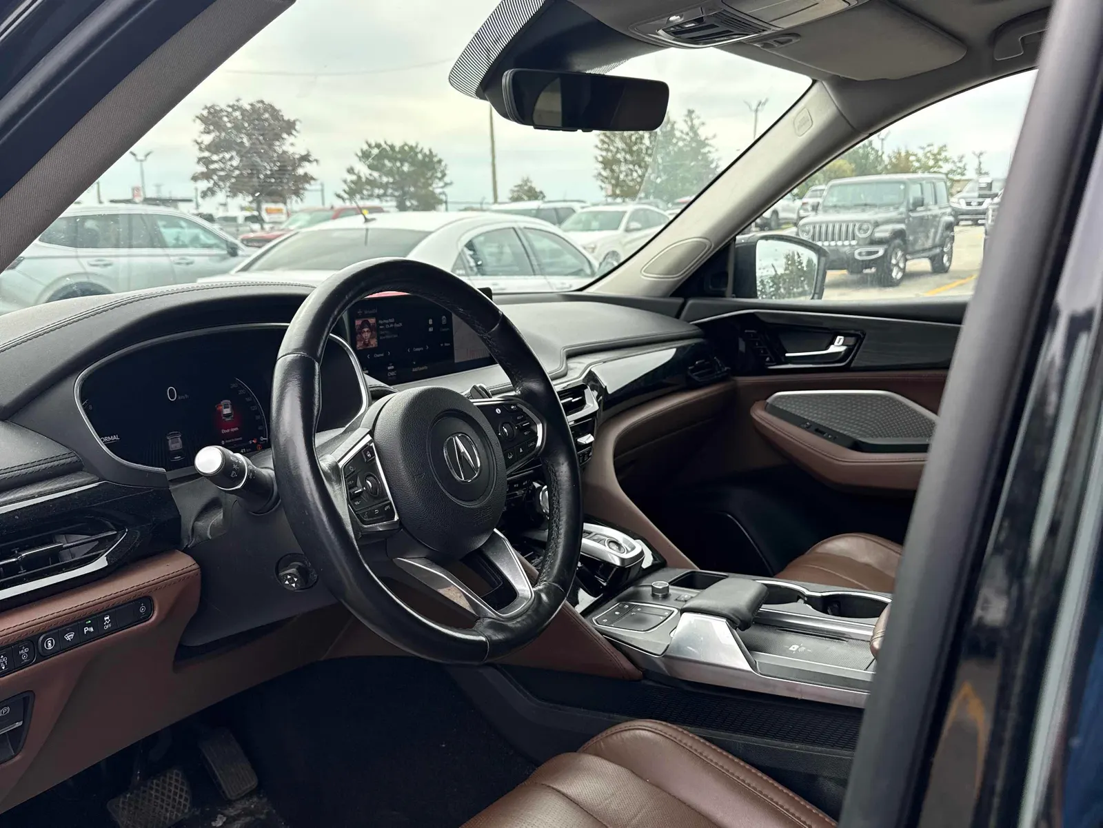 Interior driver side