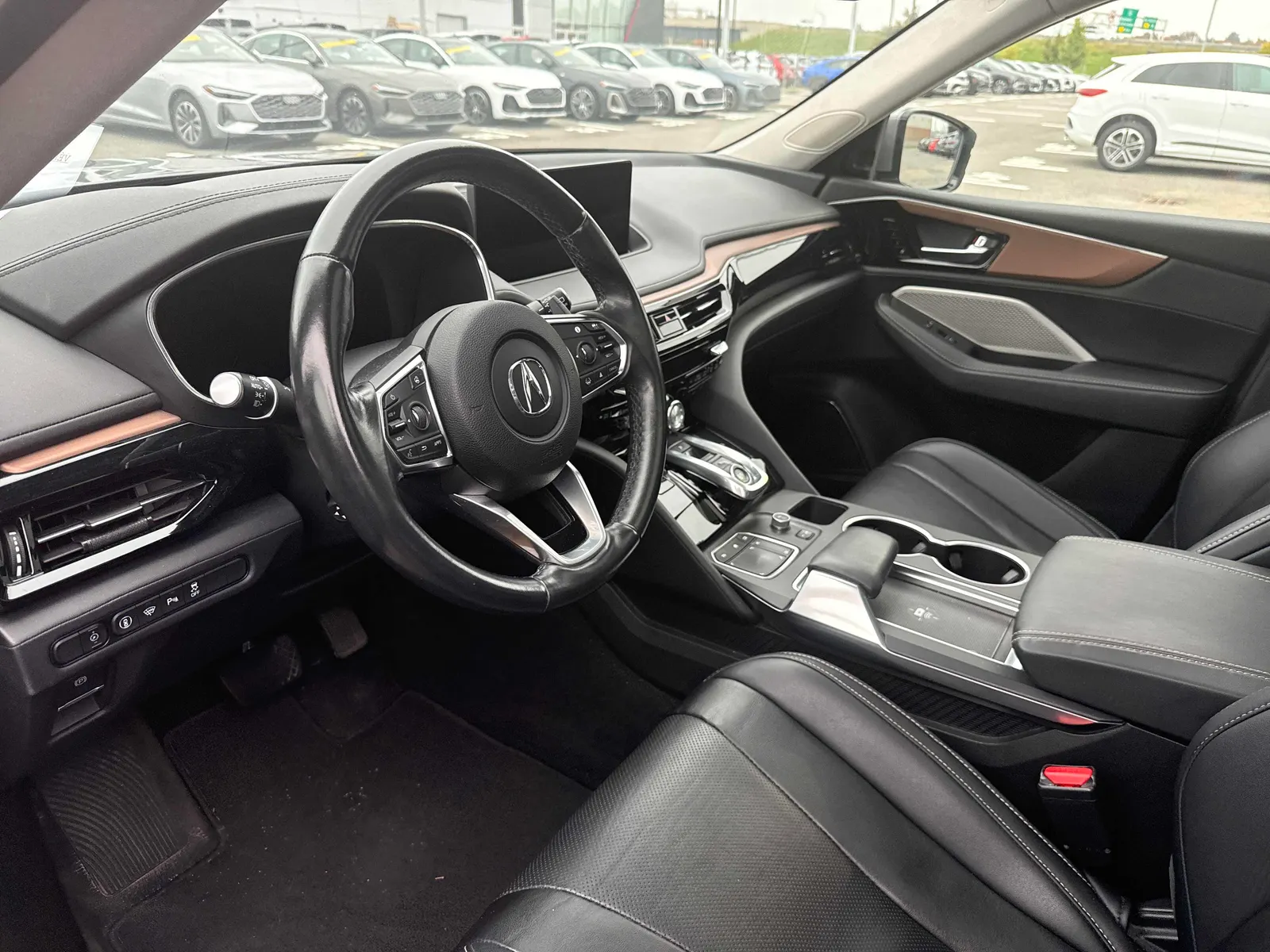 Interior driver side