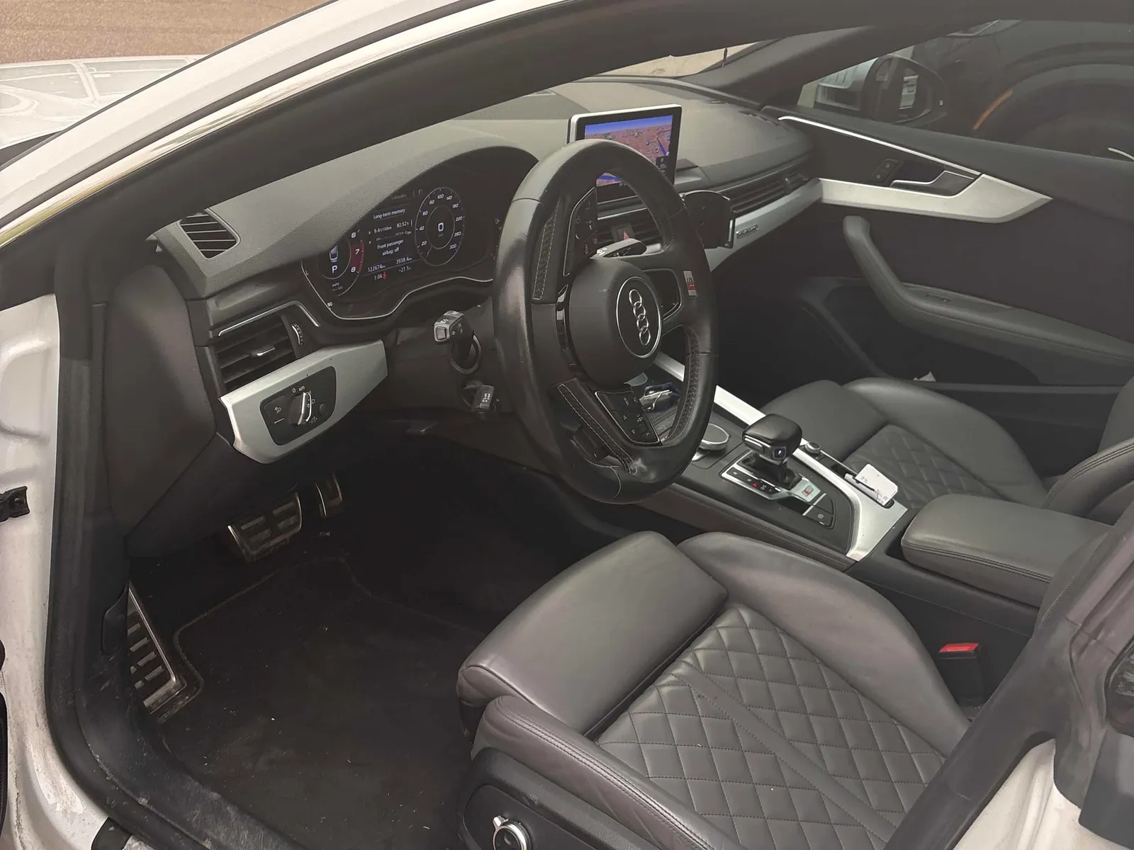 Interior driver side