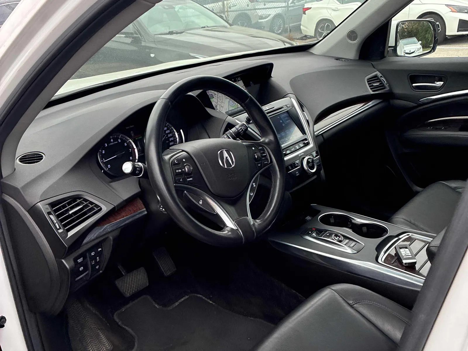 Interior driver side