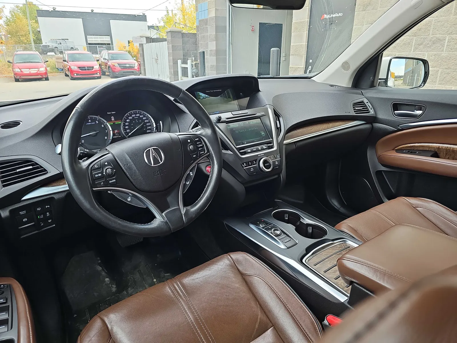Interior driver side