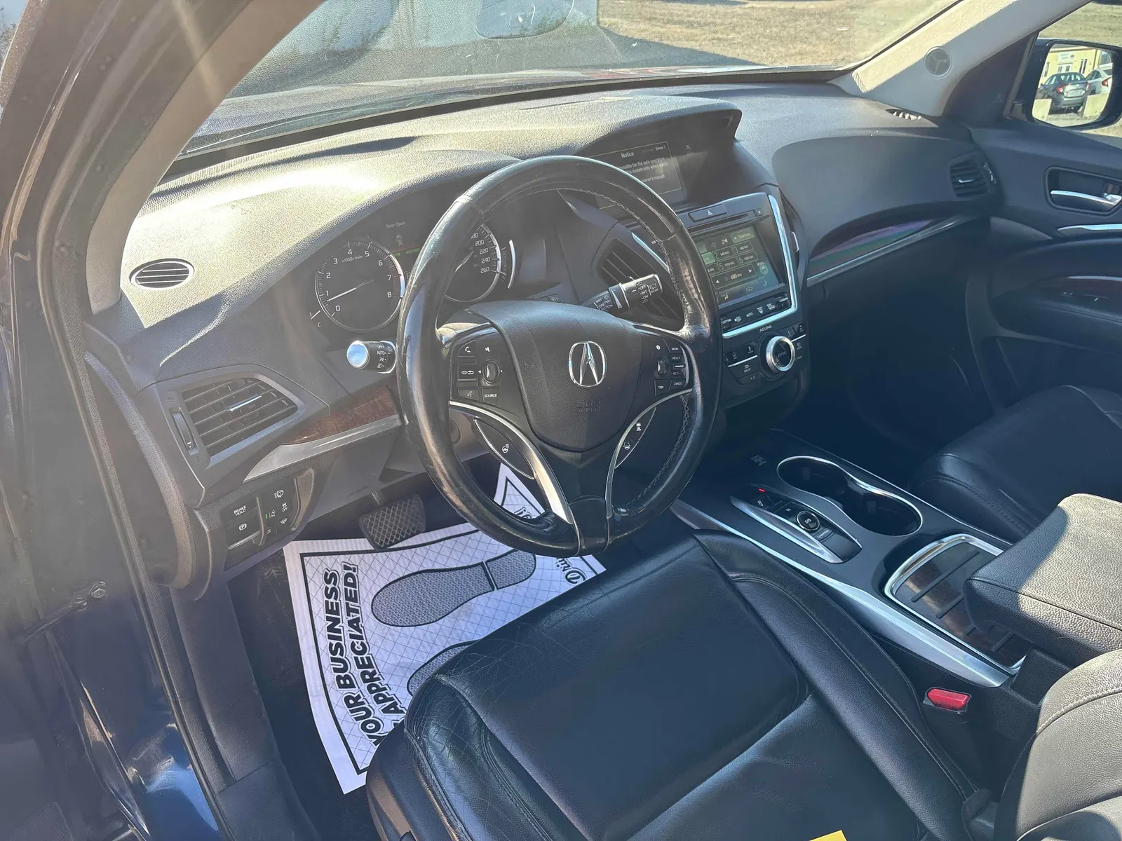Interior driver side