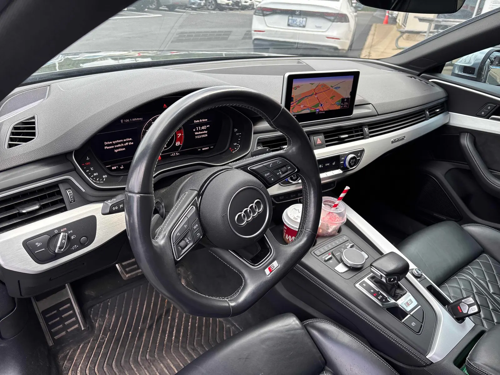 Interior driver side