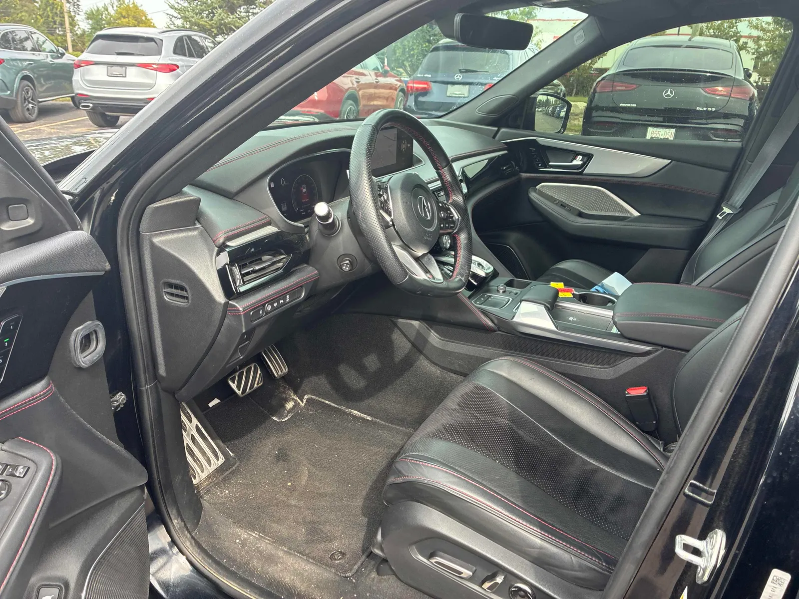 Interior driver side