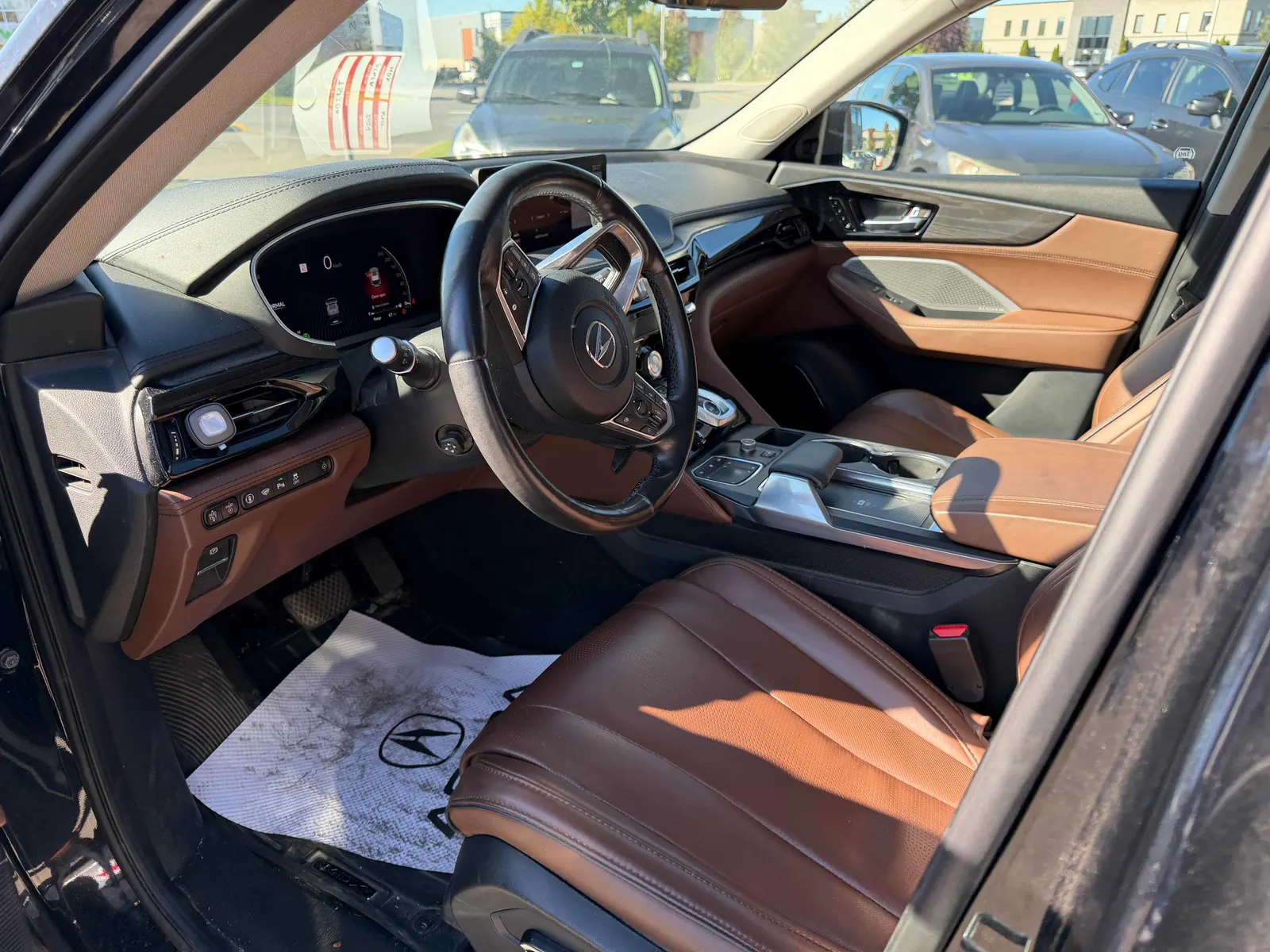Interior driver side