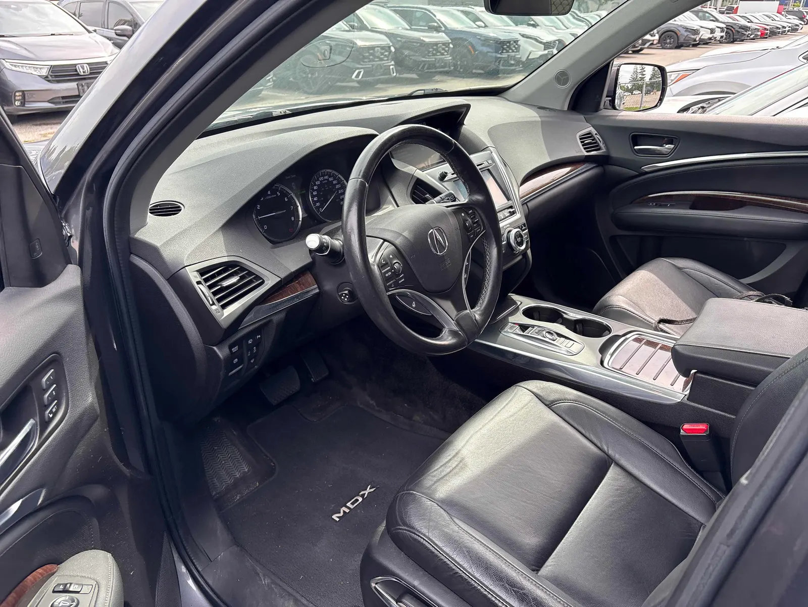Interior driver side