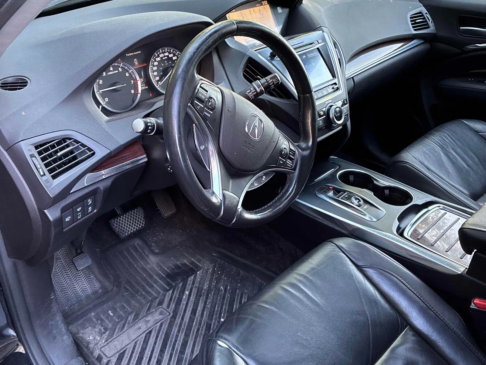 Interior driver side