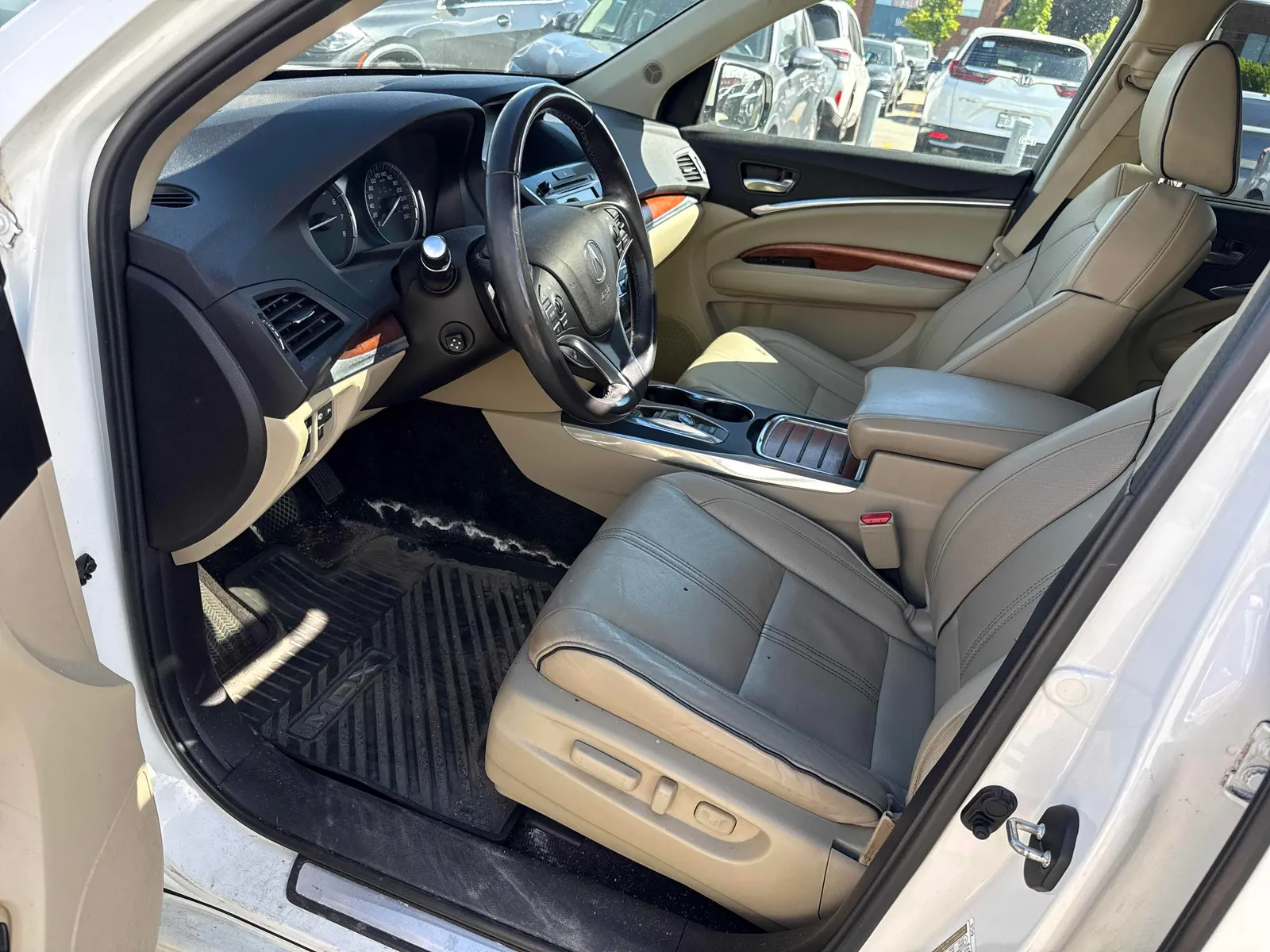 Interior driver side