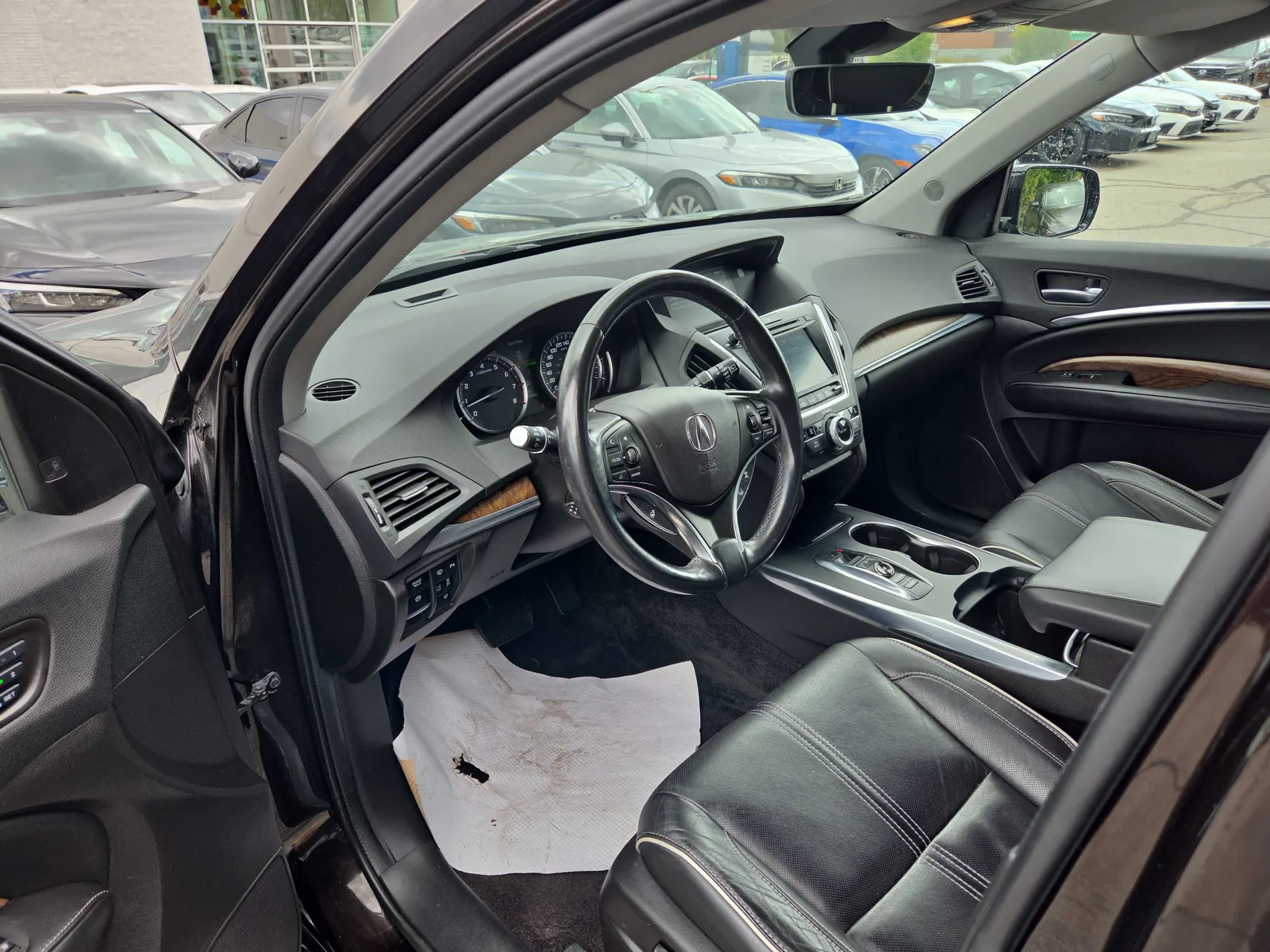 Interior driver side