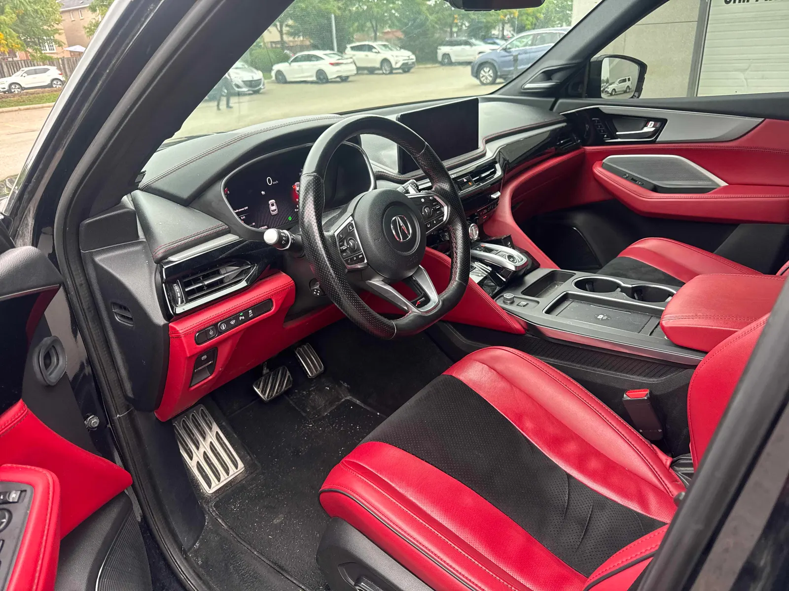 Interior driver side