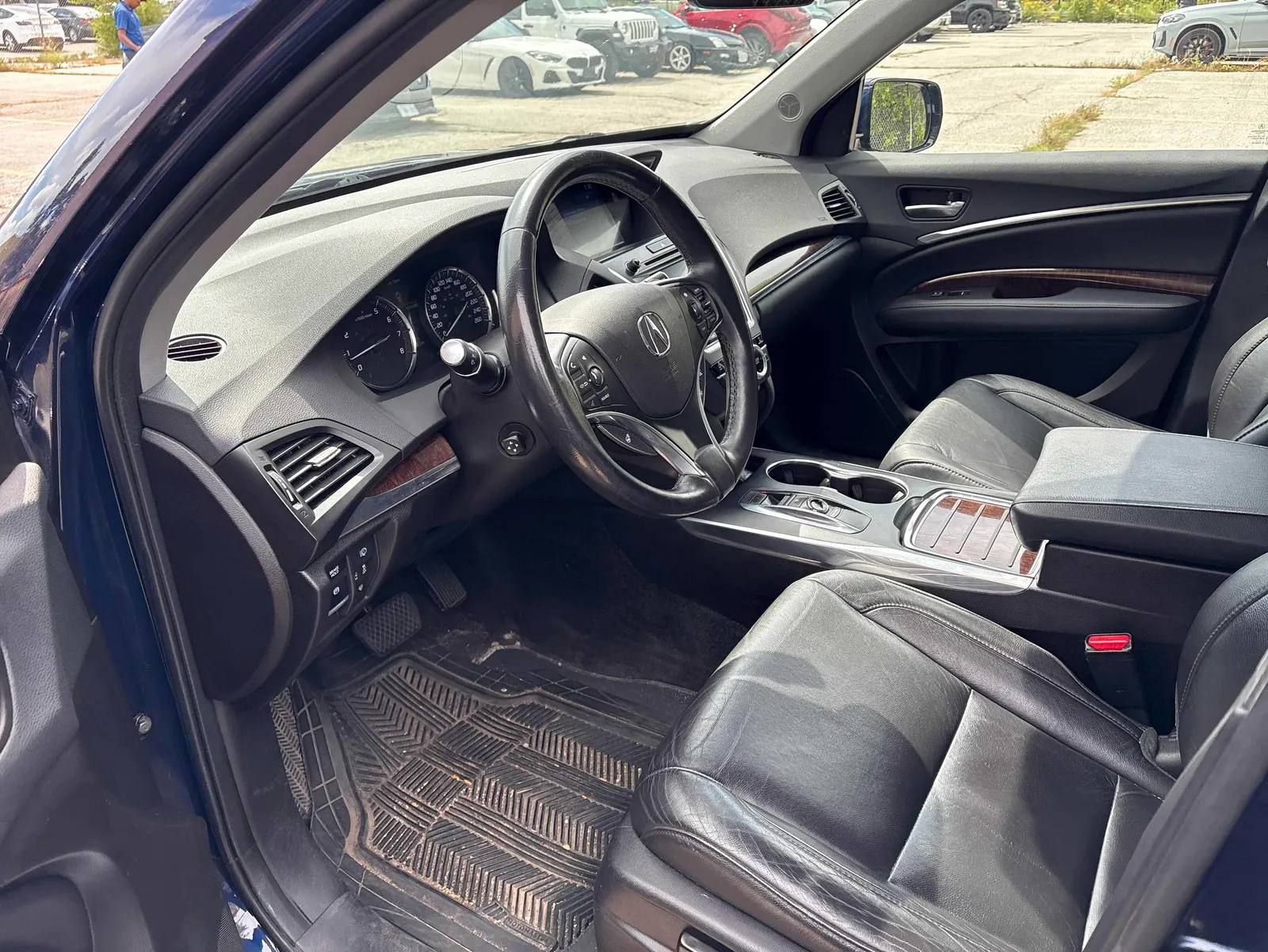 Interior driver side