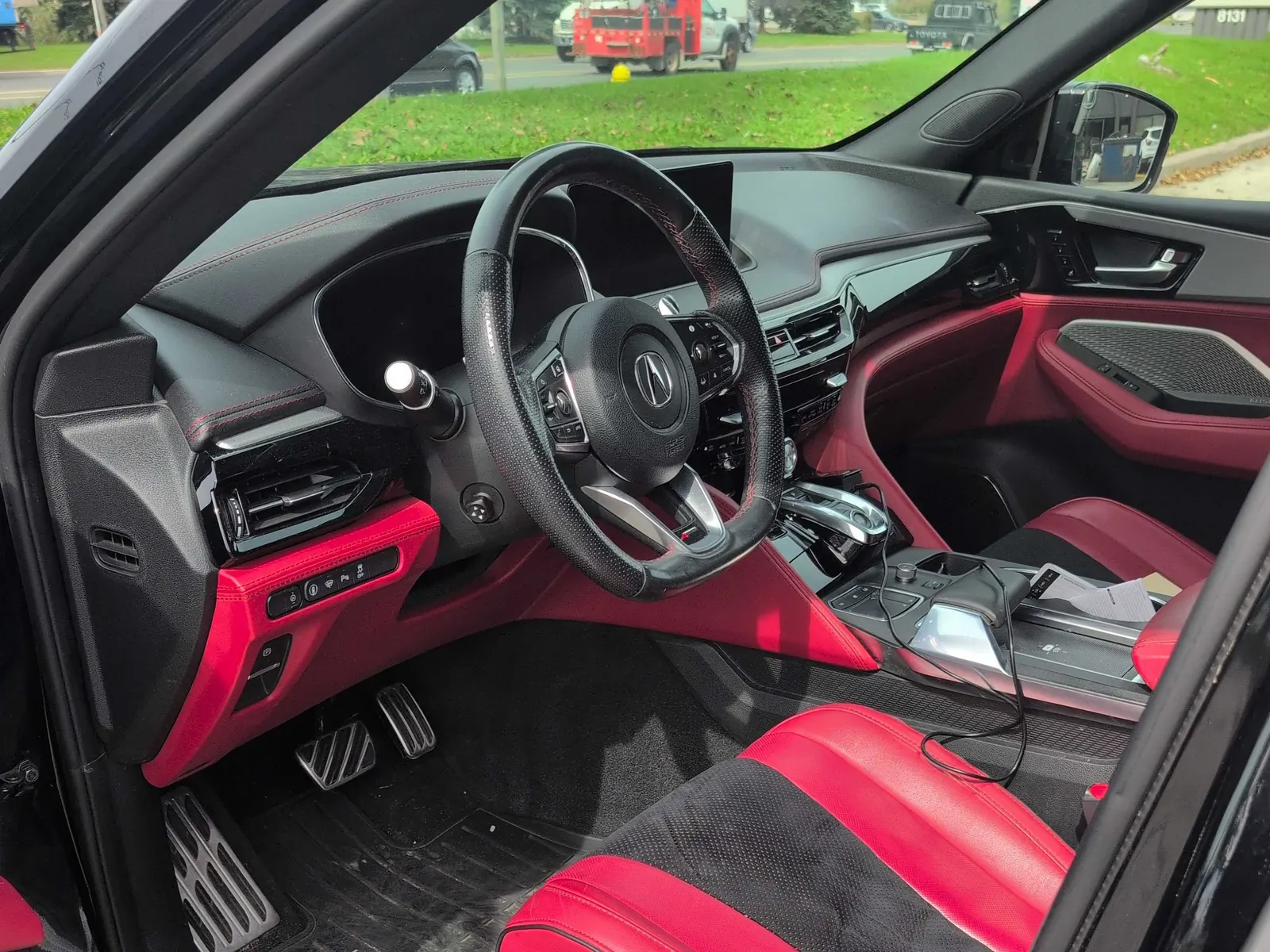 Interior driver side