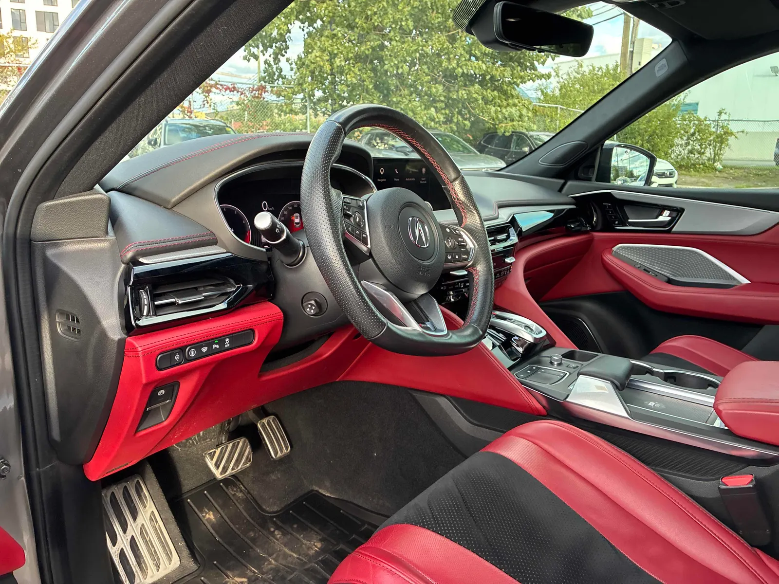 Interior driver side