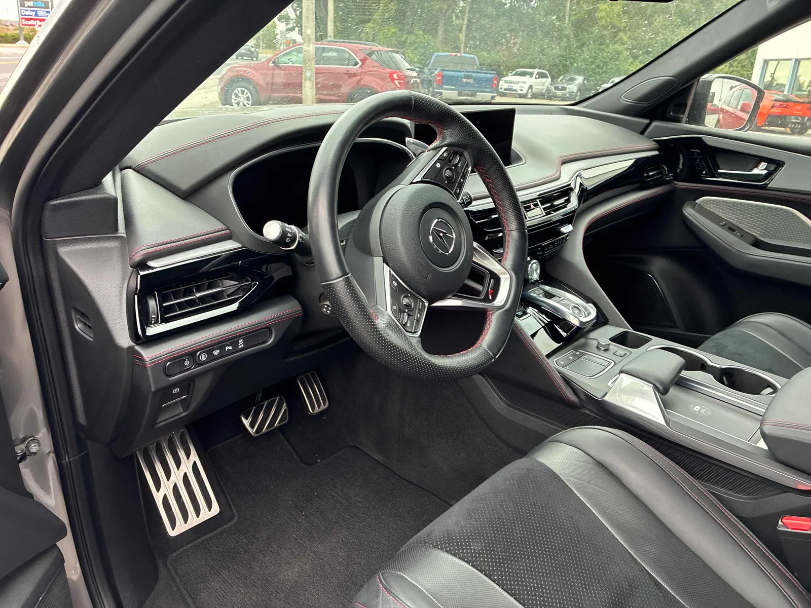 Interior driver side