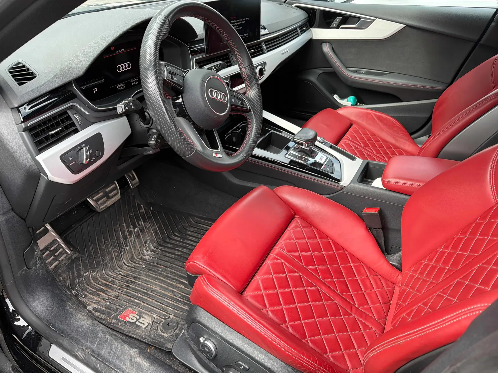 Interior driver side