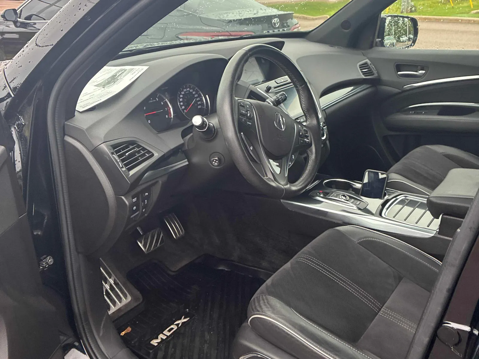 Interior driver side