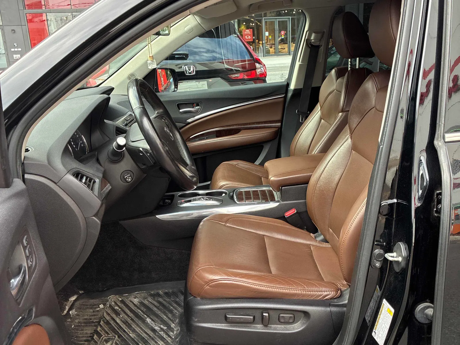 Interior driver side