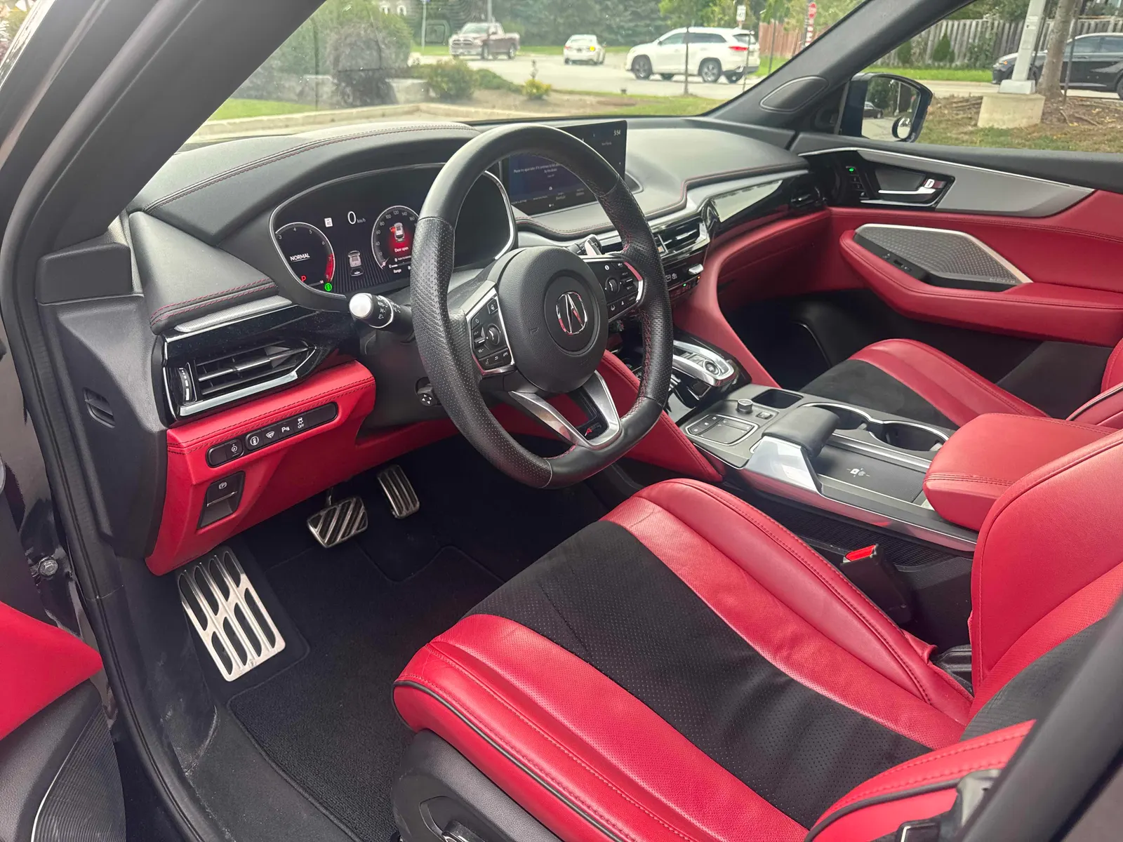 Interior driver side