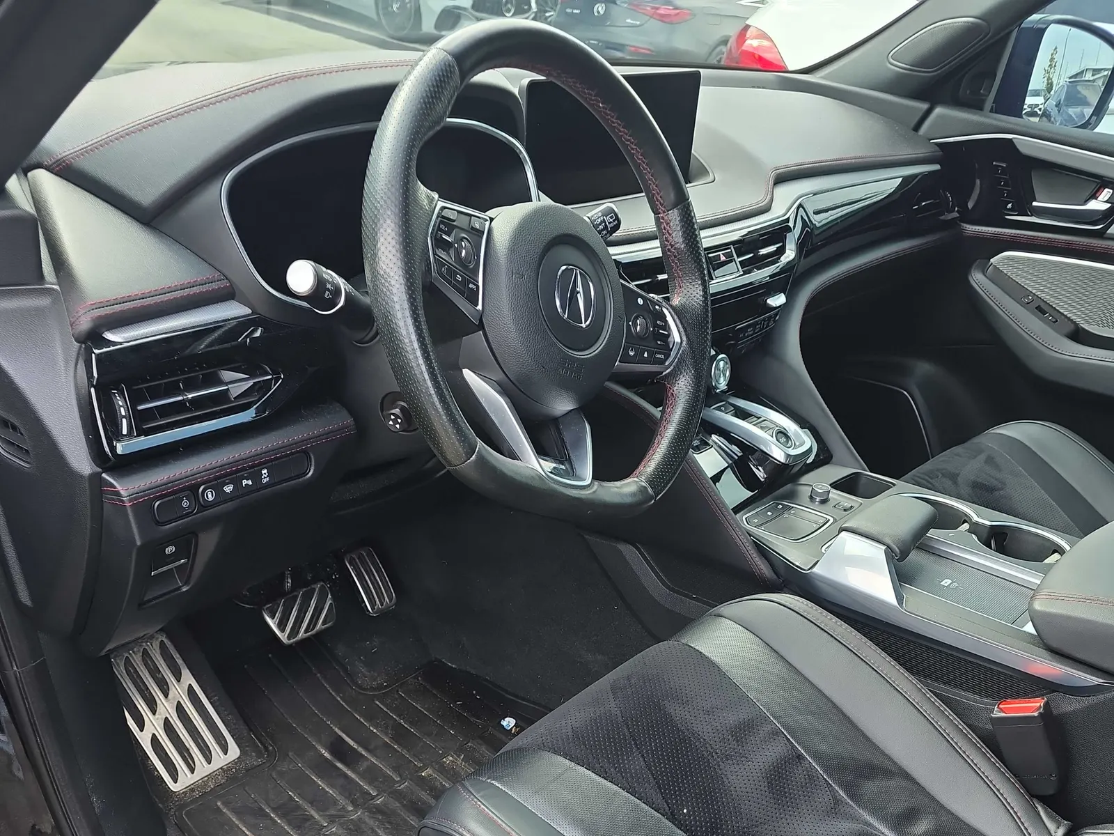 Interior driver side