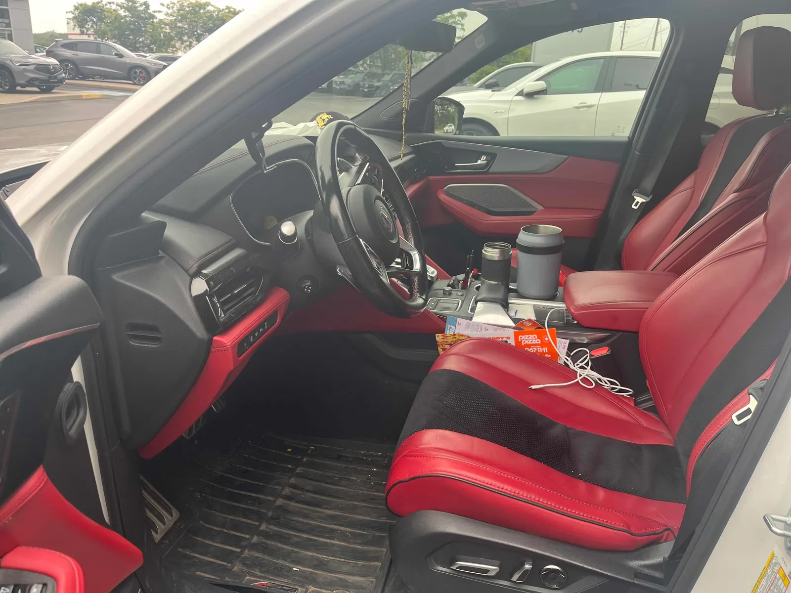 Interior driver side