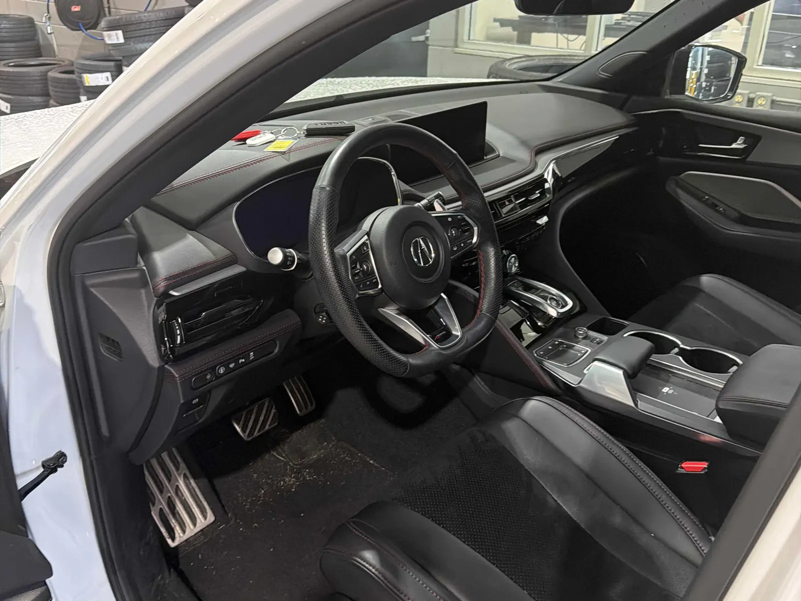 Interior driver side
