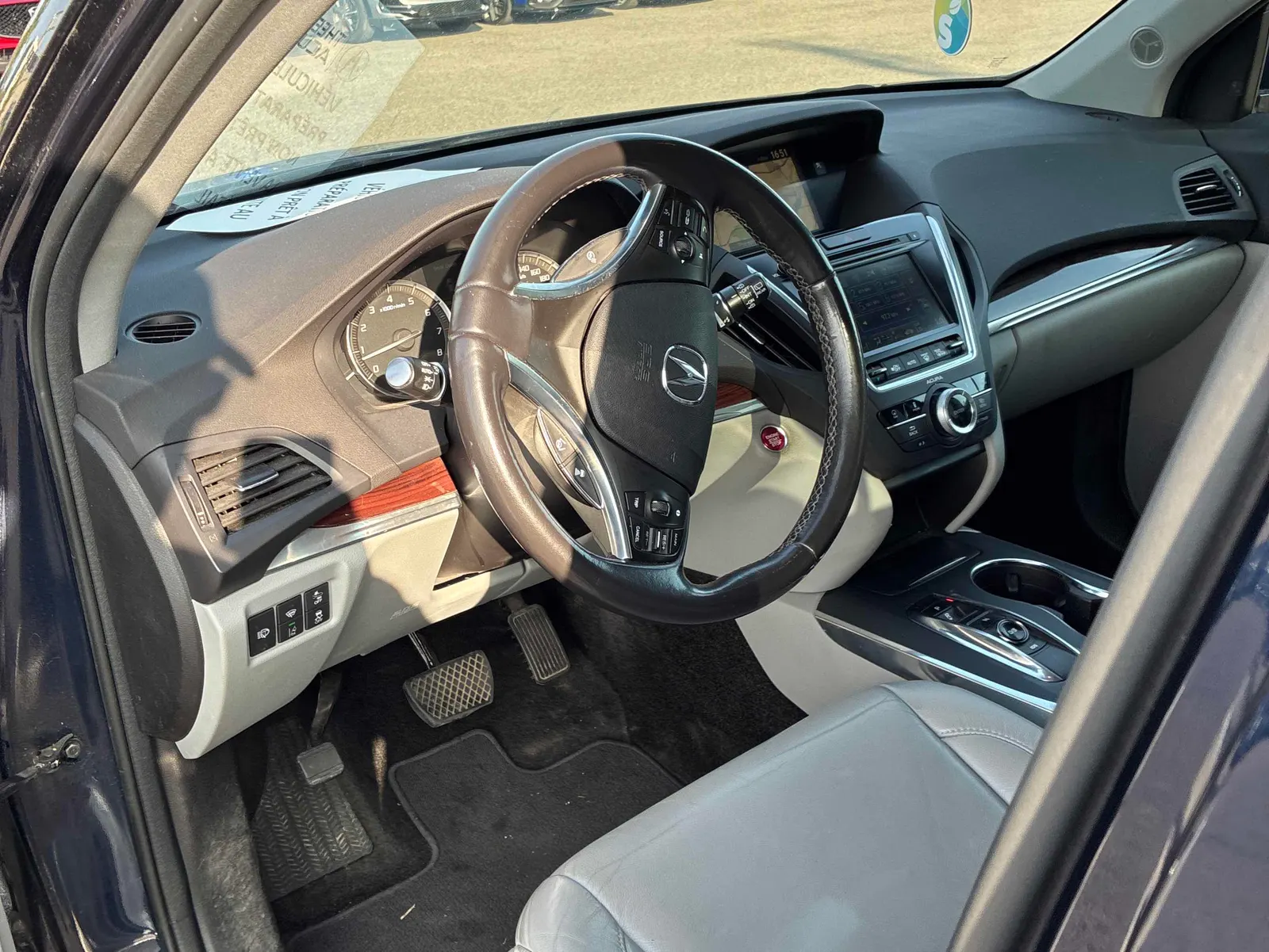 Interior driver side