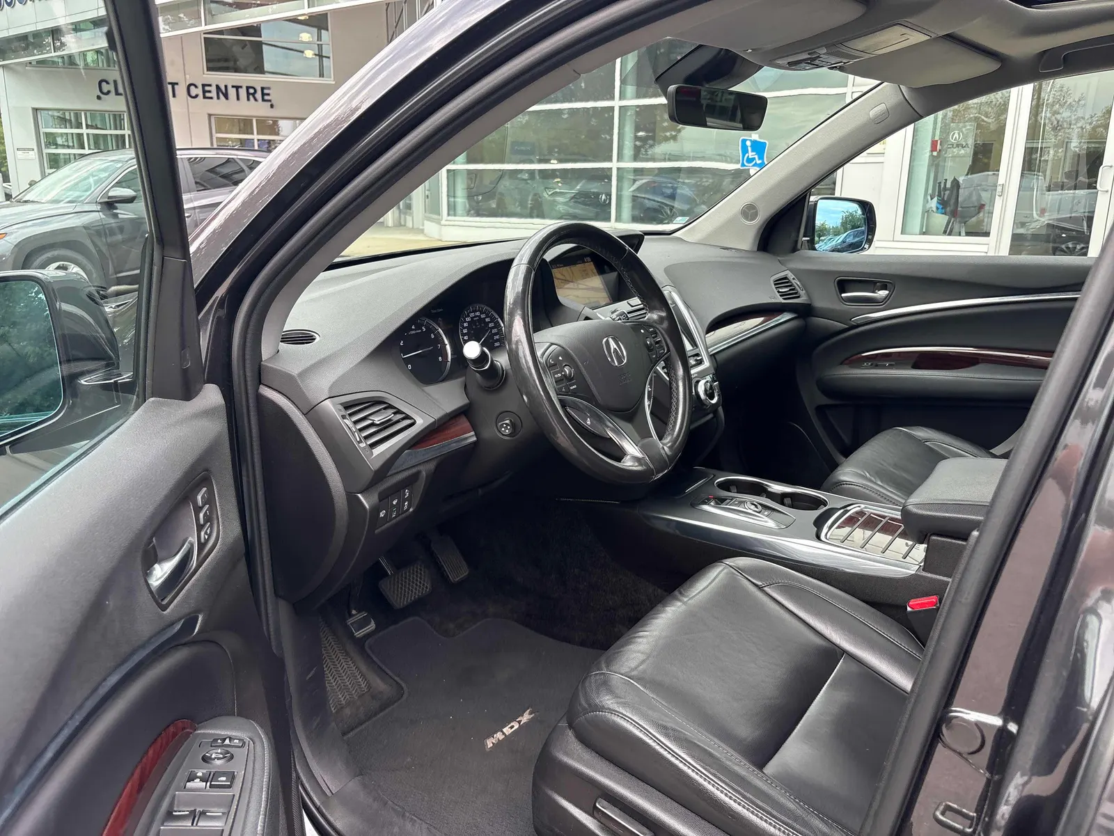 Interior driver side