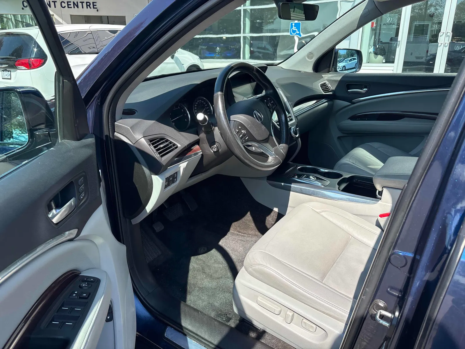Interior driver side